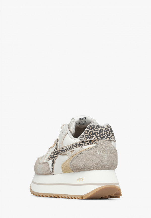 SCARPE WIZZ JUST SAY WIZZ DEVA-W. CANVAS TAUPE BEIGE