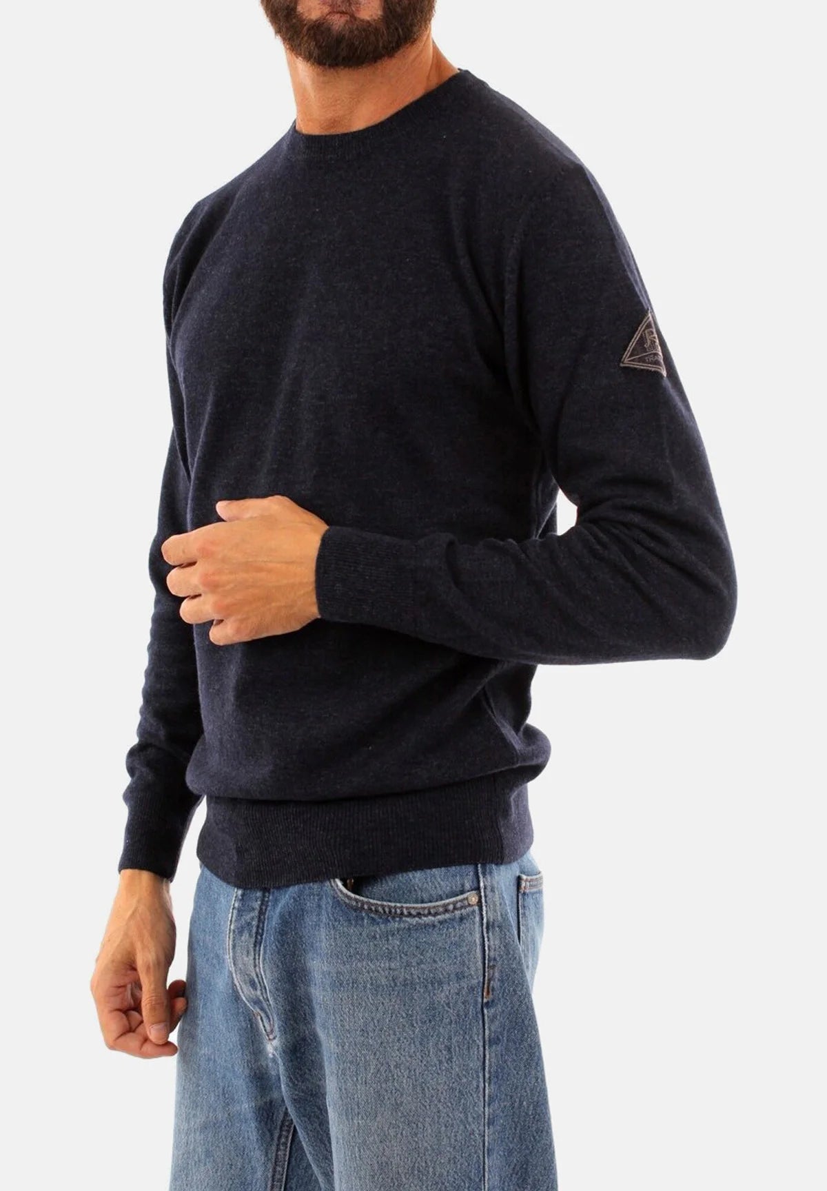 MAGLIA ROY ROGER'S GIROCOLLO COTT.