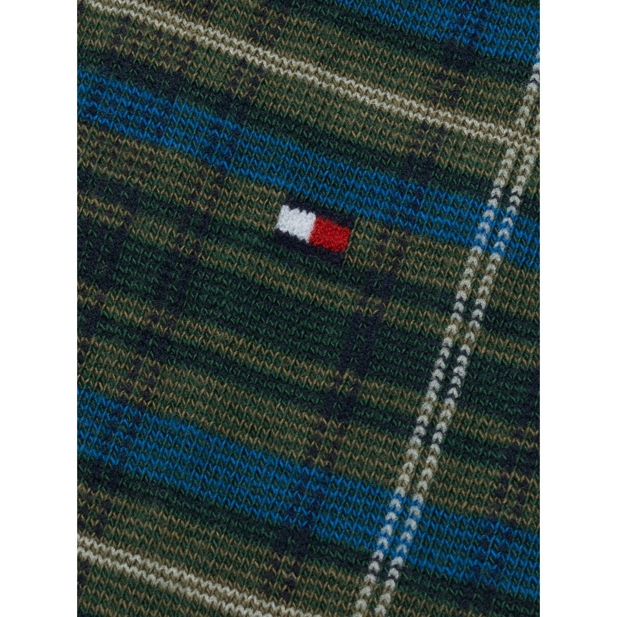 CALZE TOMMY HILFIGER 2 PAIA TARTAN