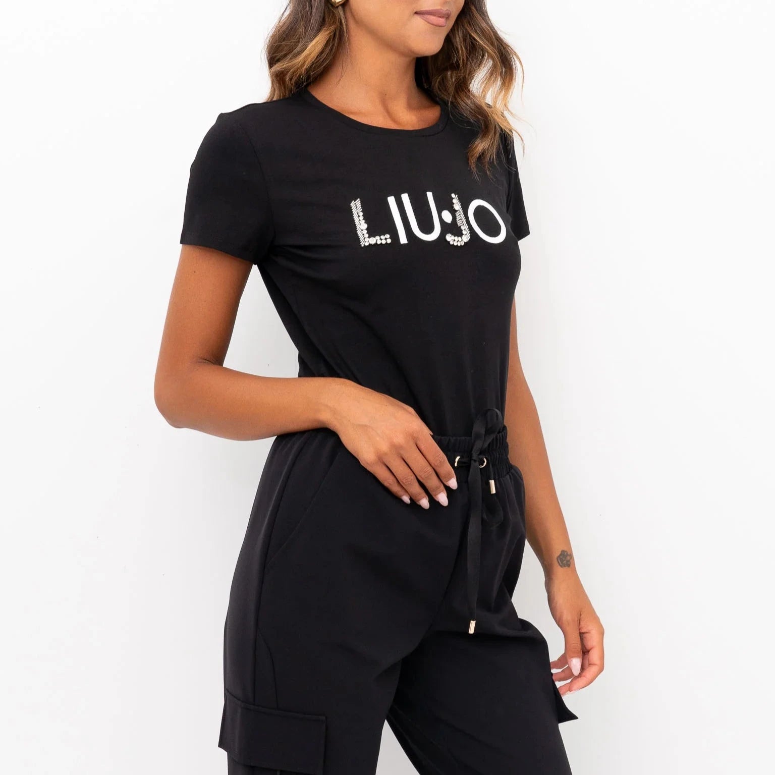 TSHIRT LIUJO MANICA CORTA LOGO GEMME