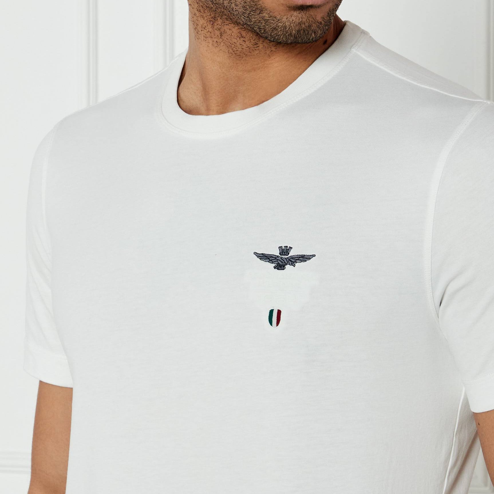 TSHIRT AERONAUTICA MILITARE LOGO SCHIENA