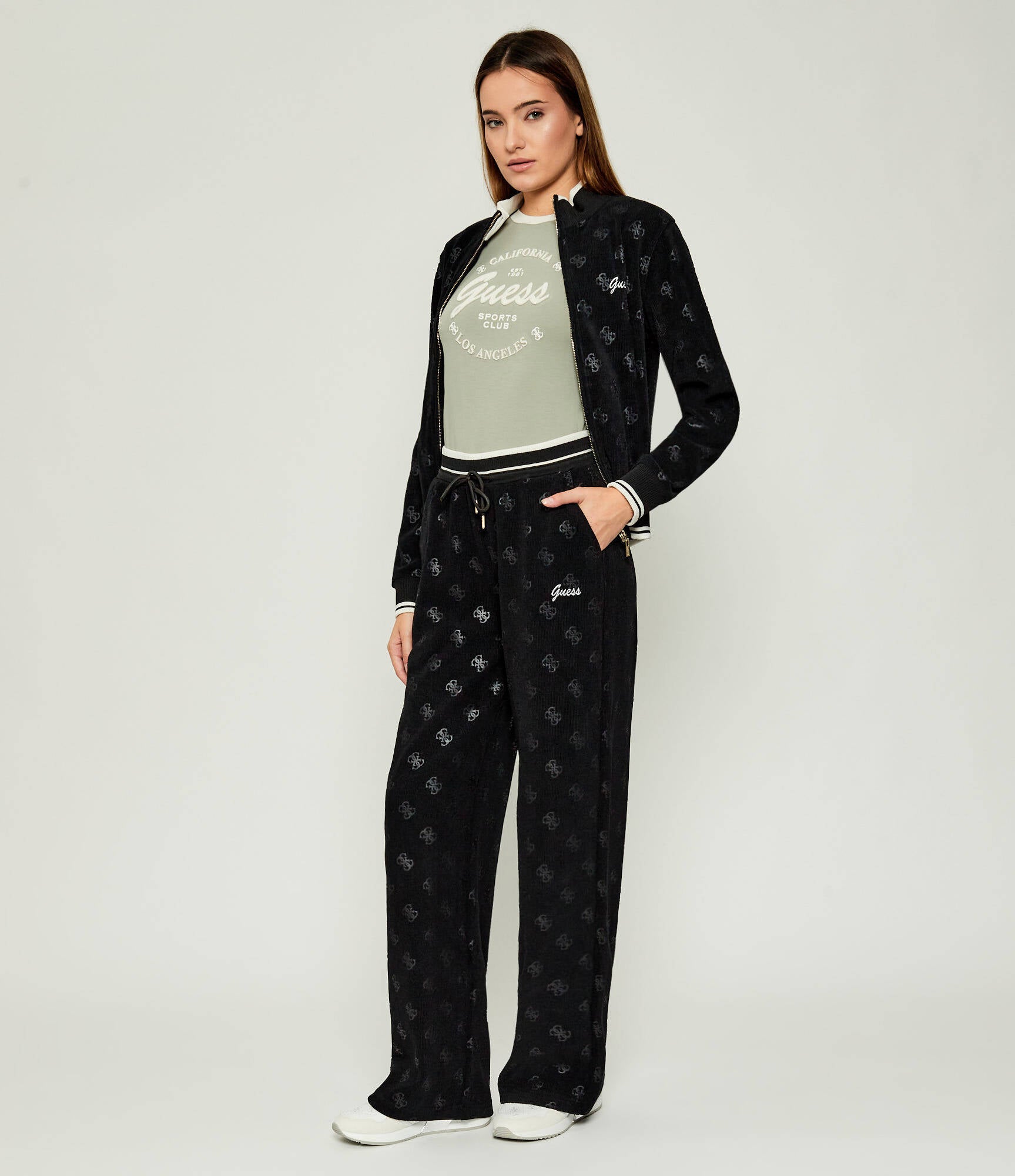 PANTALONE GUESS PAULINANA WIDE LEG