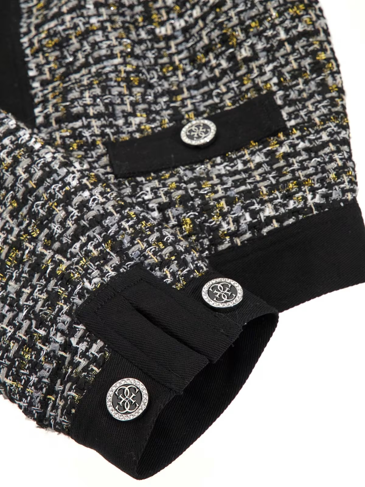 GIACCA GUESS YVONNE MIX DENIM TWEED