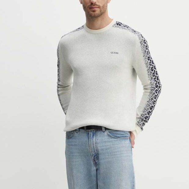 MAGLIA GUESS DENZEL JACQUARD ML