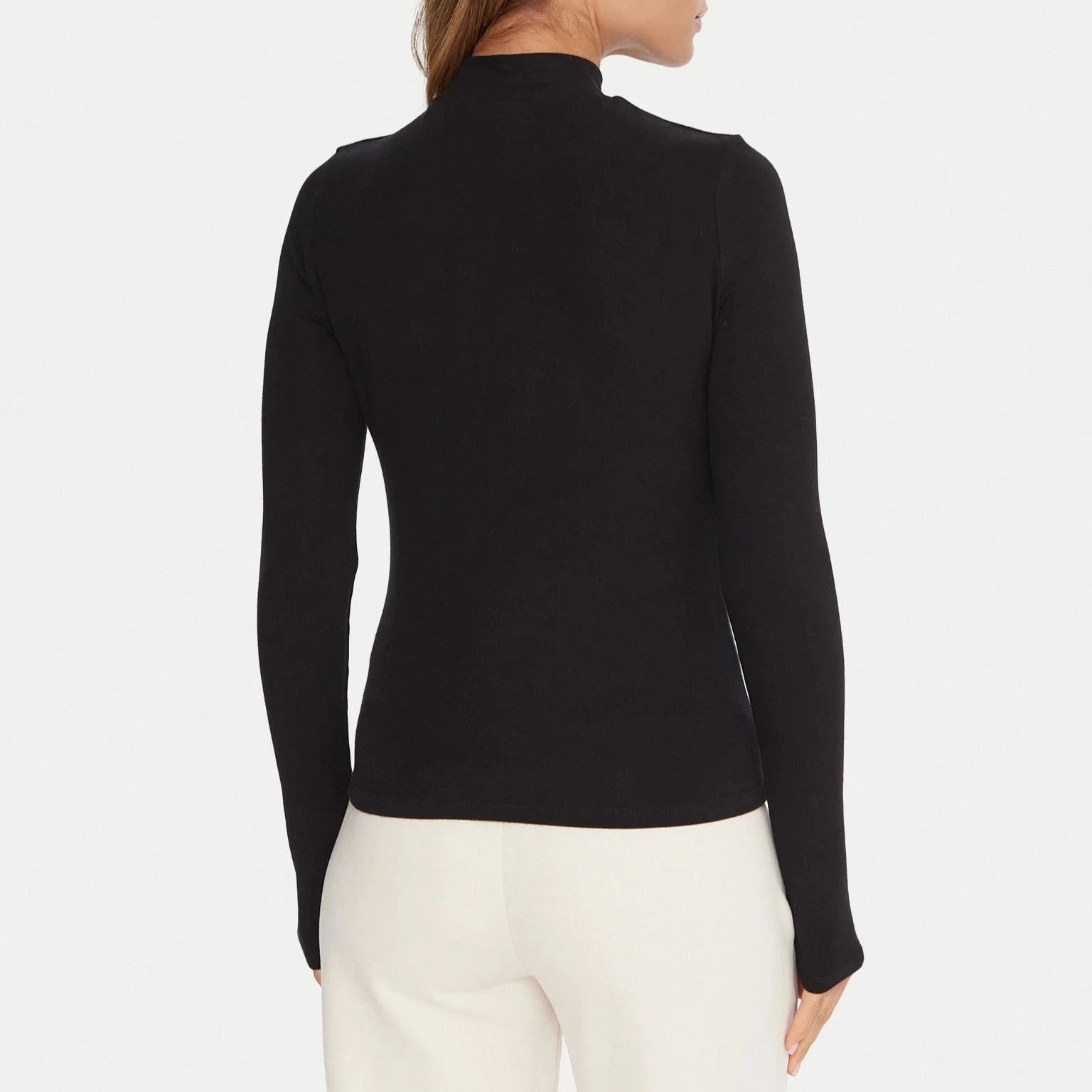 MAGLIA TOP GUESS ALBA COLLO ALTO