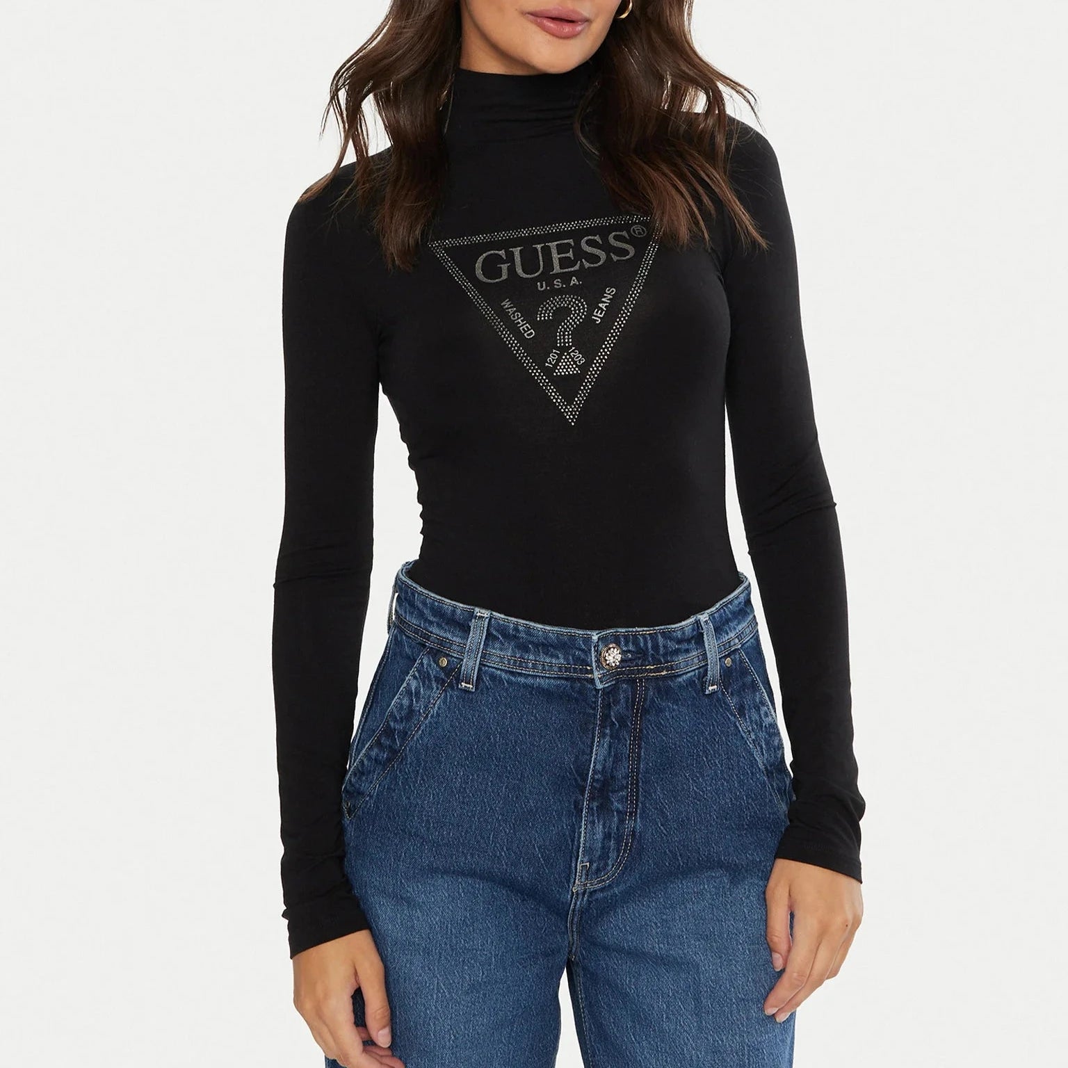 BODY GUESS EVELYN LOGO BODY