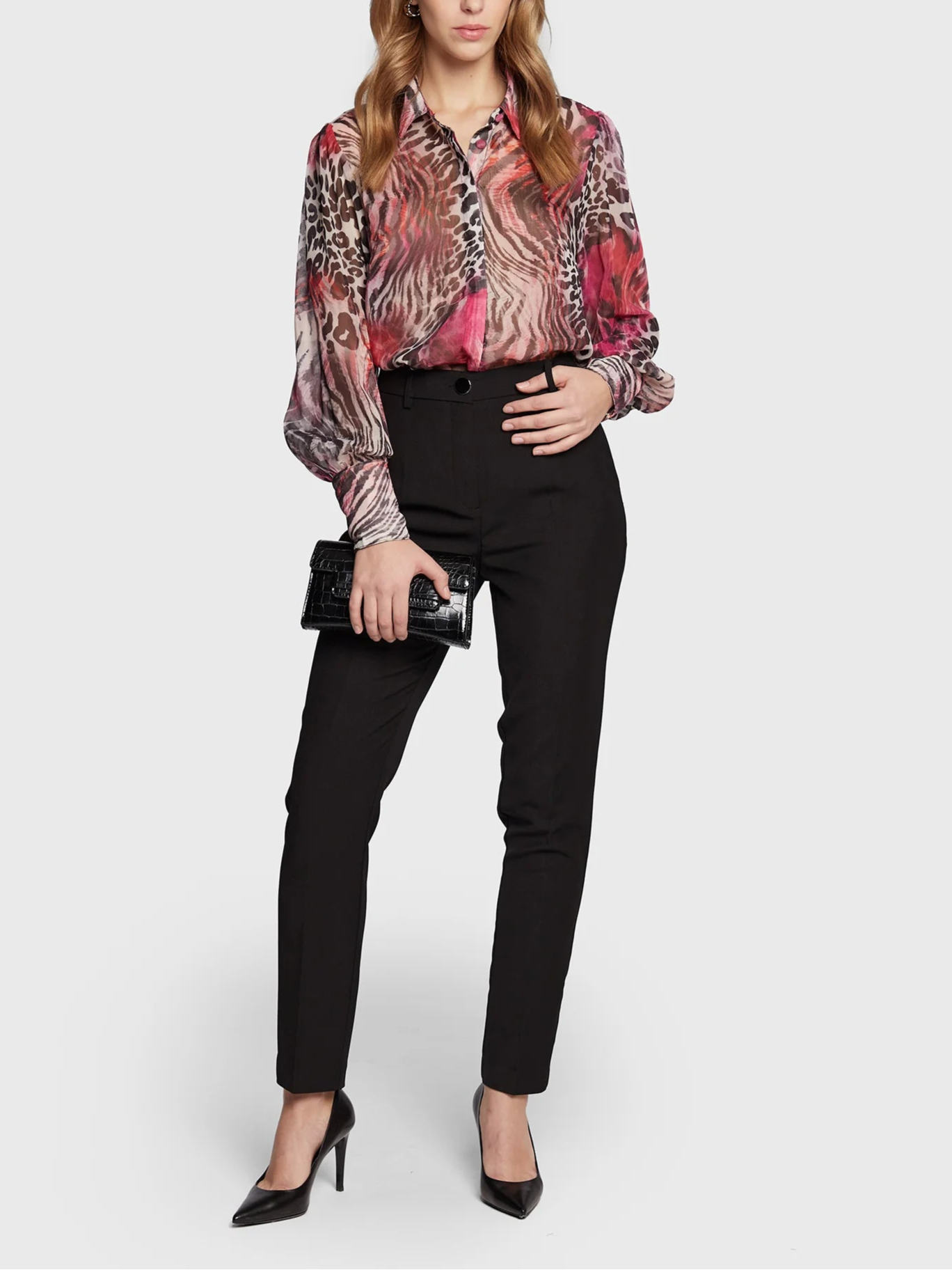 CAMICIA GUESS RAVER CHIFFON TOP