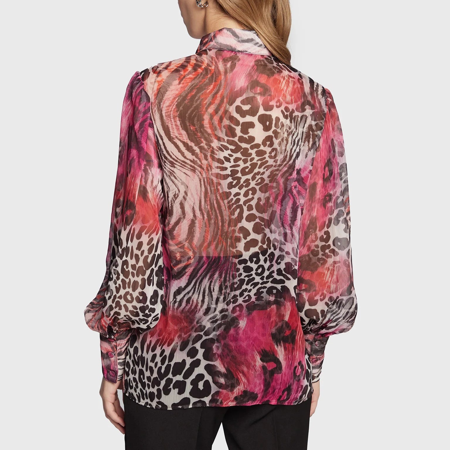 CAMICIA GUESS RAVER CHIFFON TOP