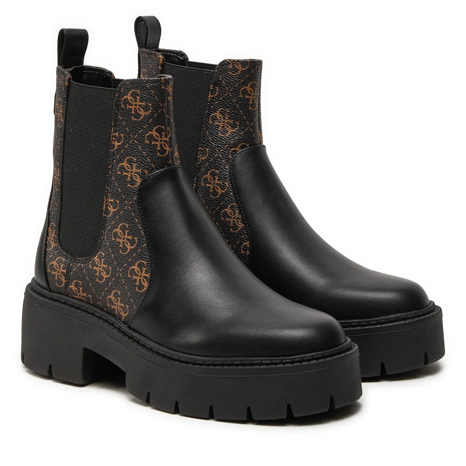 STIVALE GUESS SHUZE PELLE NERO