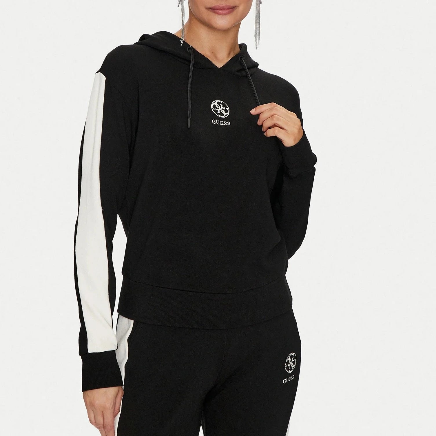 FELPA GUESS ELEA CON CAPPUCCIO