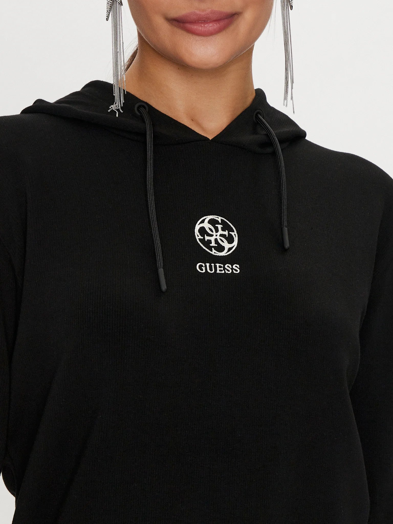 FELPA GUESS ELEA CON CAPPUCCIO