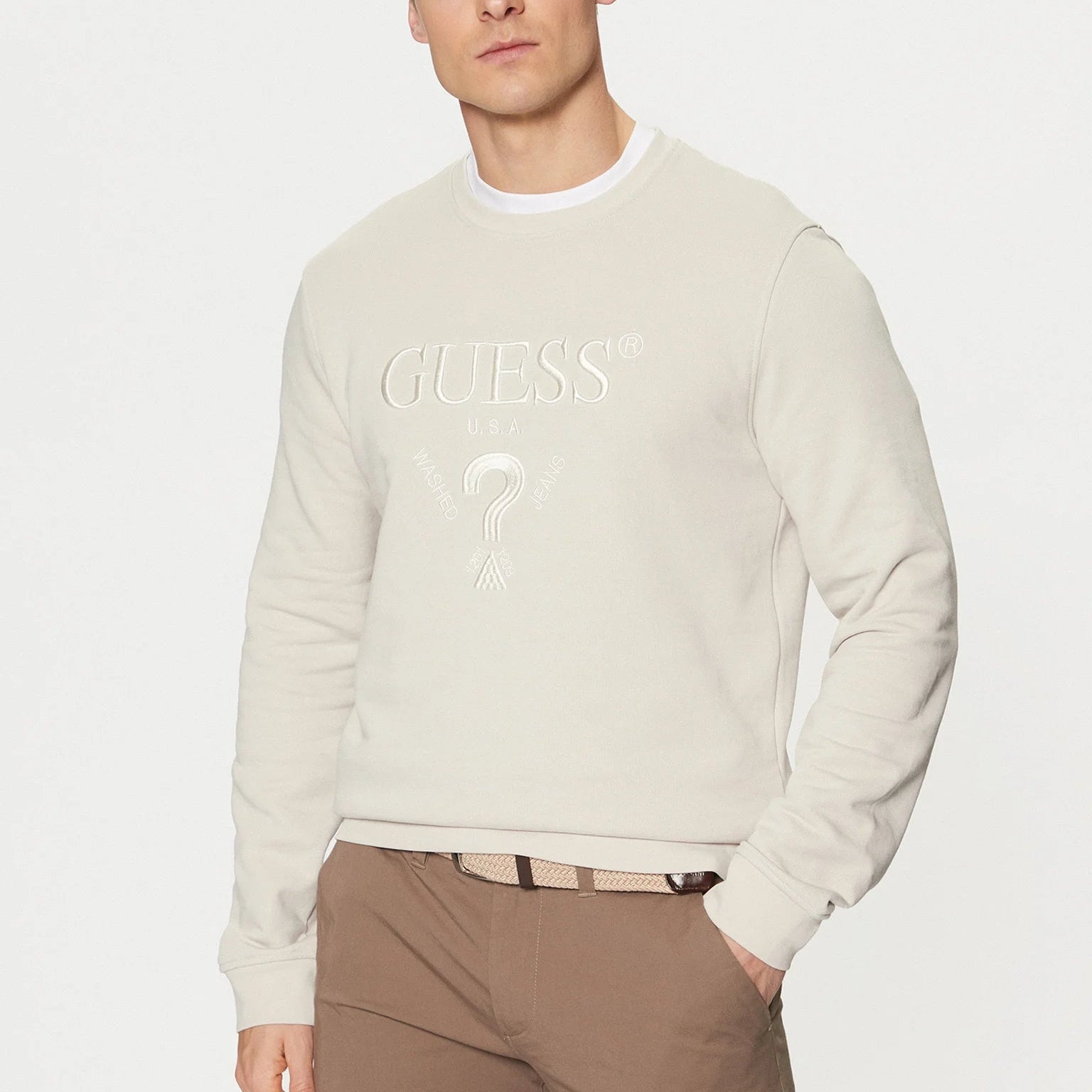 FELPA GUESS BEAU GIROCOLLO