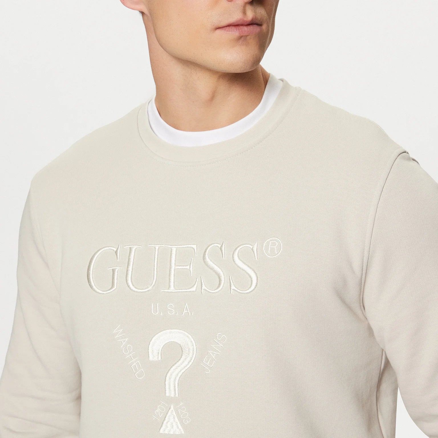 FELPA GUESS BEAU GIROCOLLO
