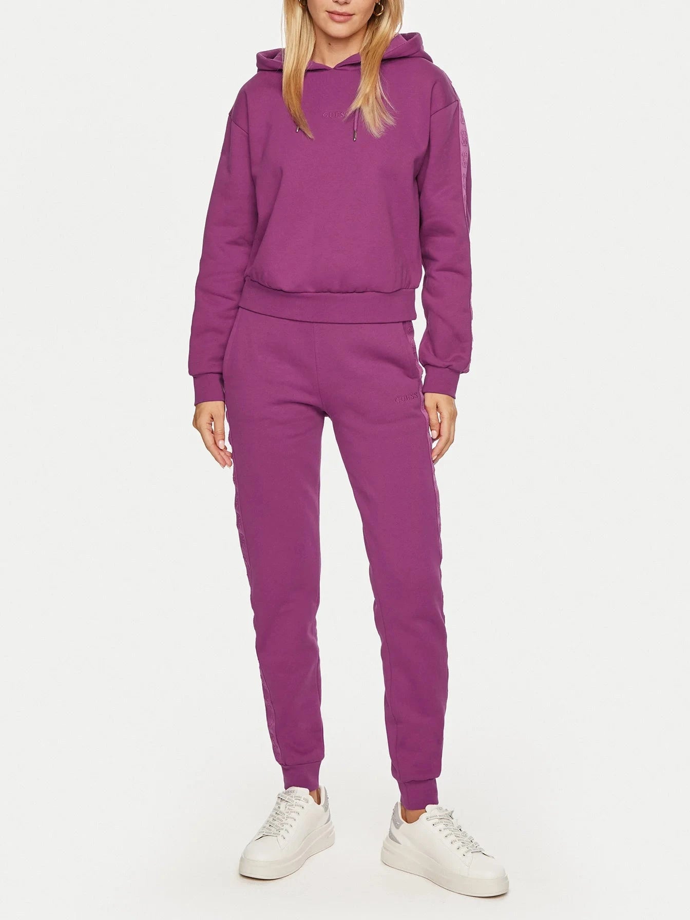 FELPA GUESS STACIE GIROCOLLO ML