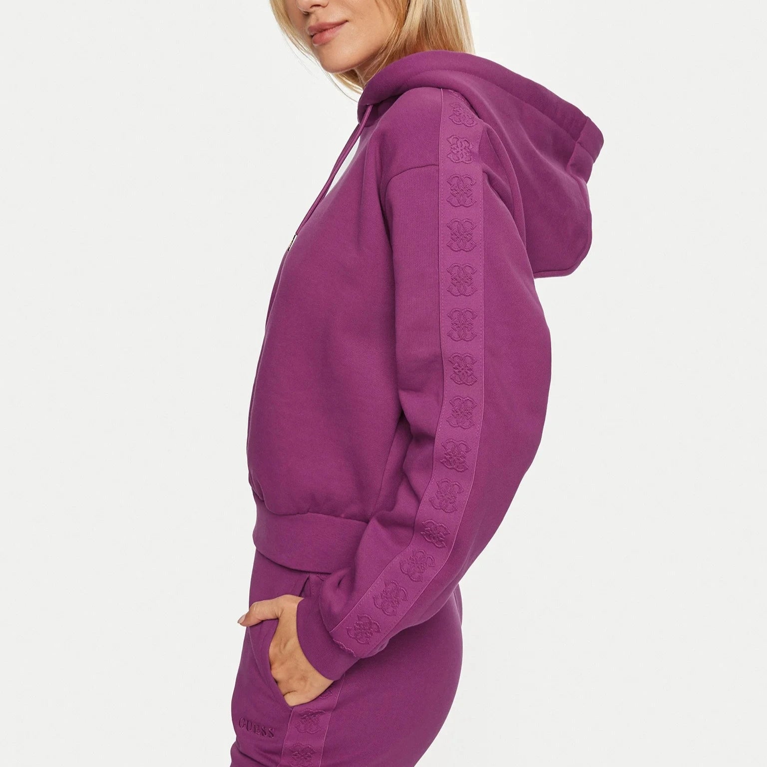 FELPA GUESS STACIE GIROCOLLO ML