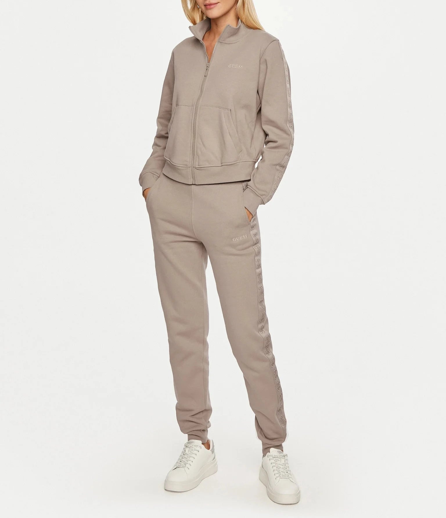 FELPA GUESS STACIE FULLZIP ML