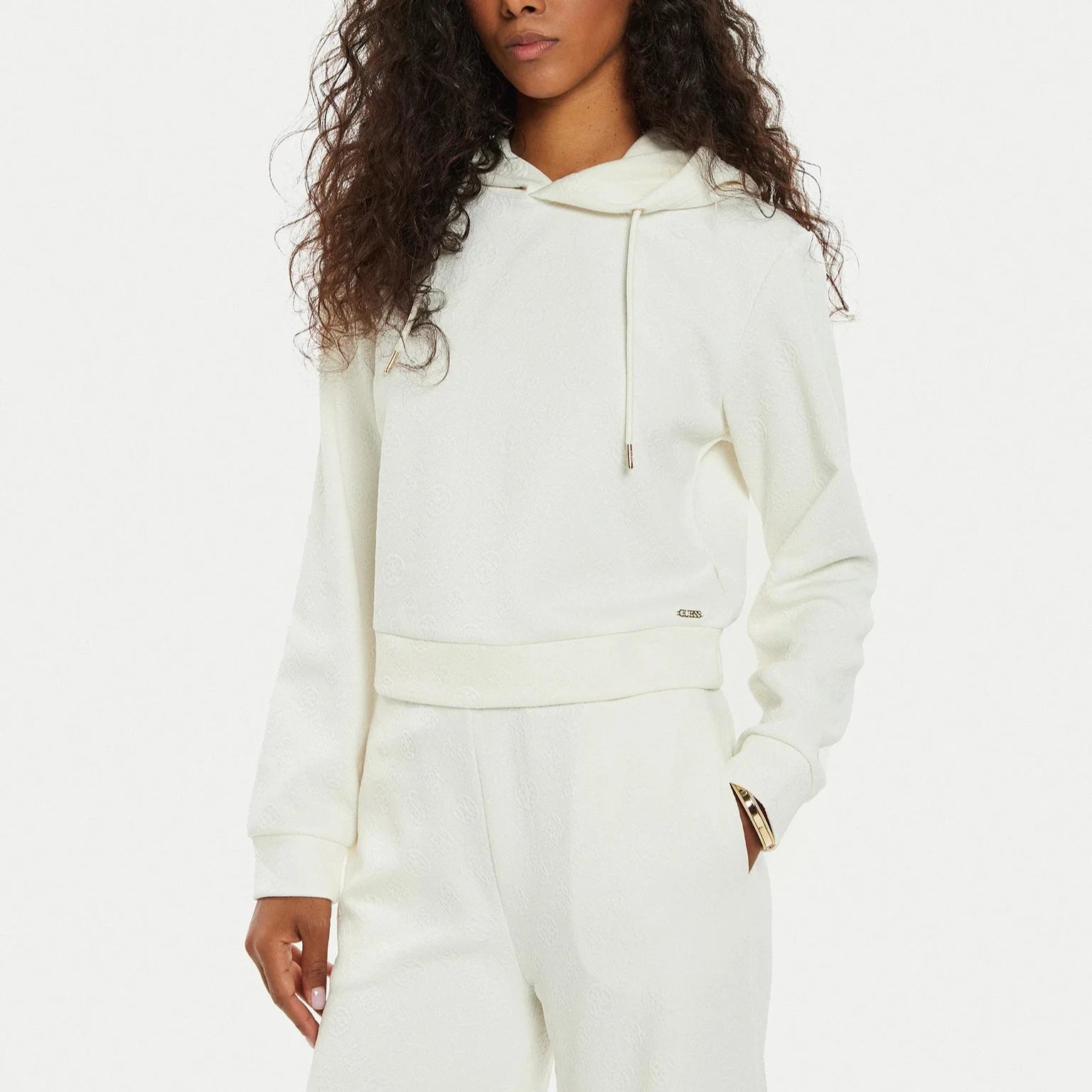 FELPA GUESS LOGO PEONY