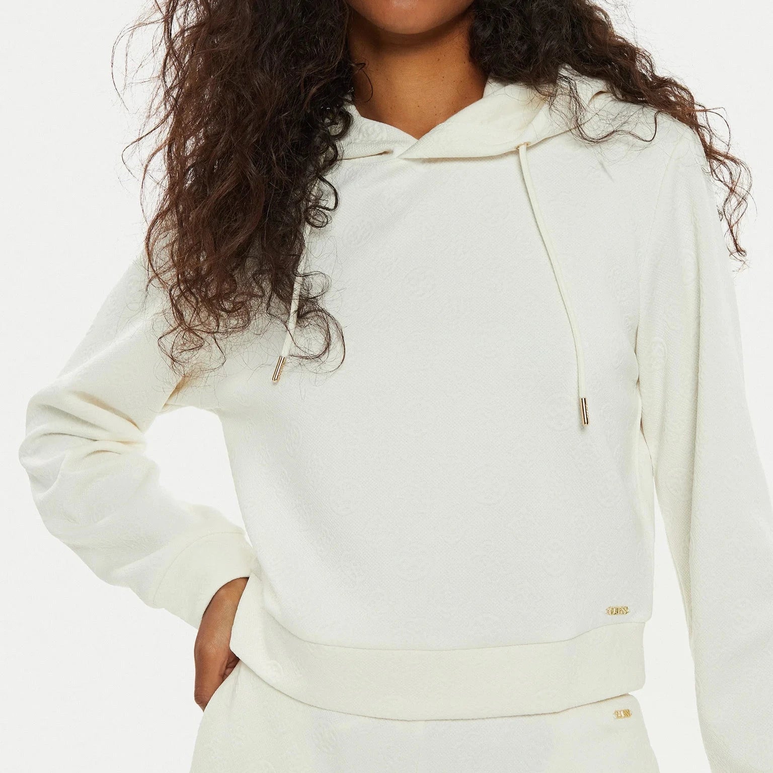 FELPA GUESS LOGO PEONY