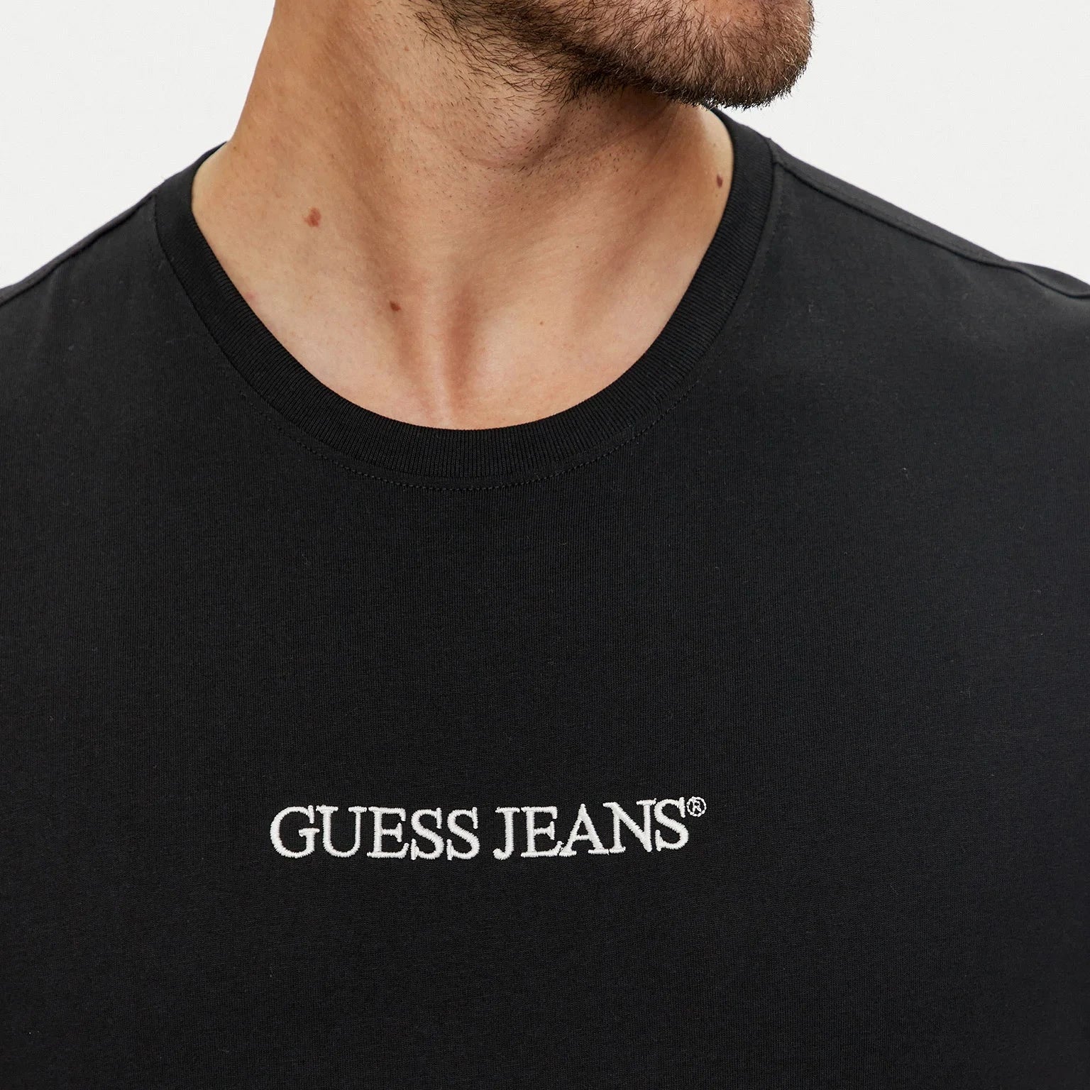 TSHIRT GUESS GJ SLIM LOGO EMBRO