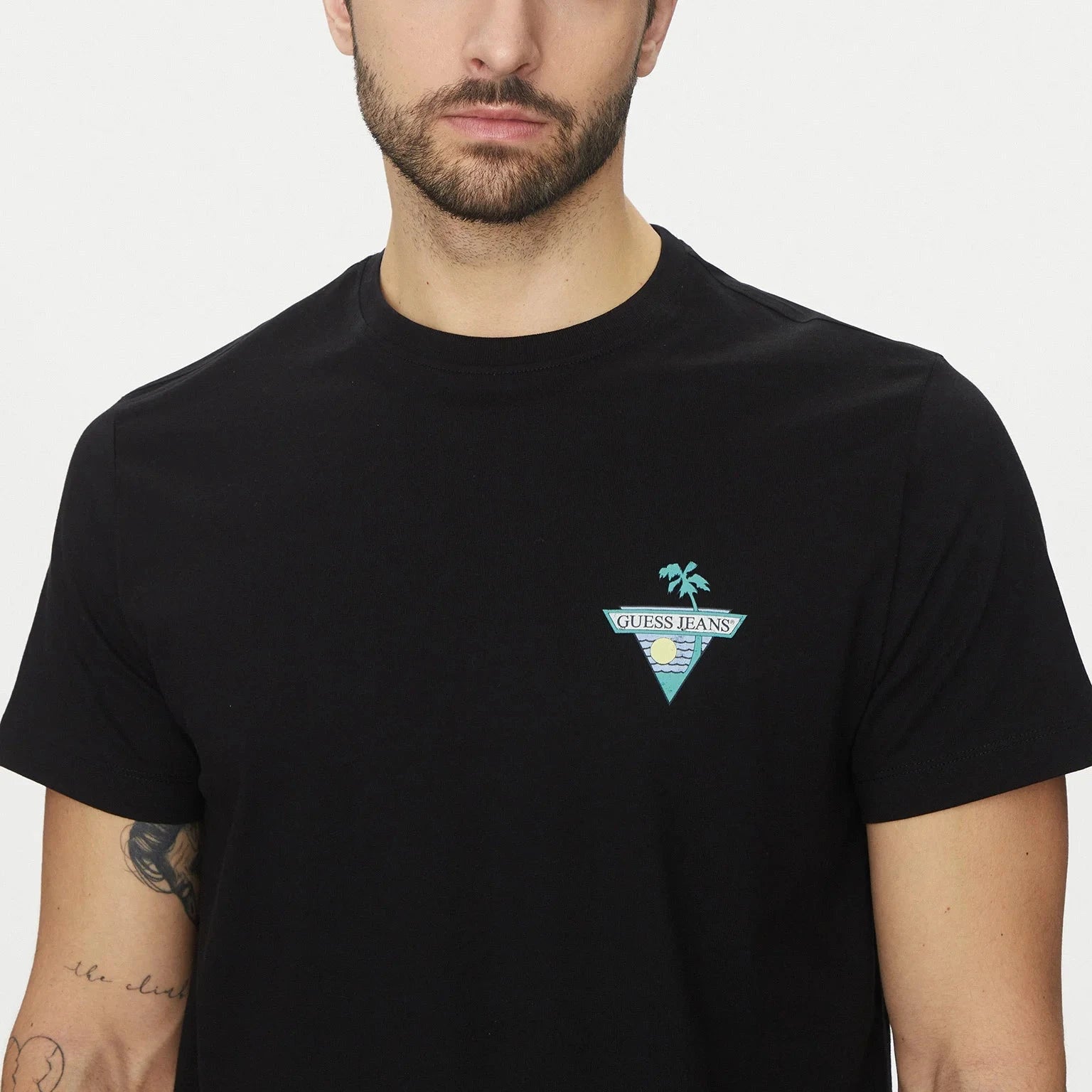 TSHIRT GUESS GJ PALM TRIANGLE REG