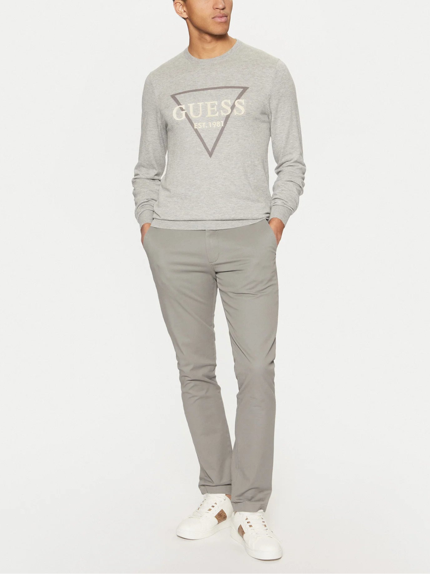 FELPA GUESS FABIAN LOGO