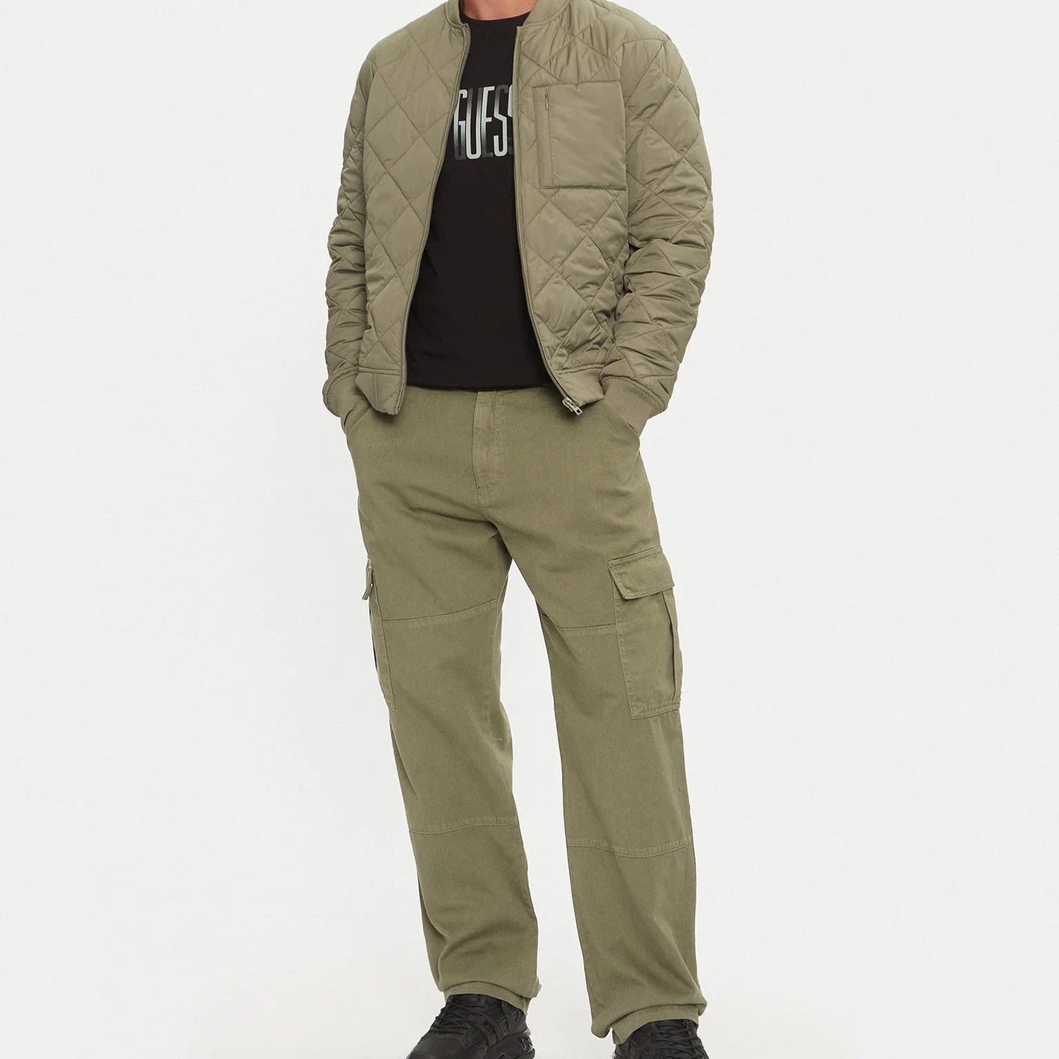 PANTALONE GUESS GJ CARGO CHINO WIDE