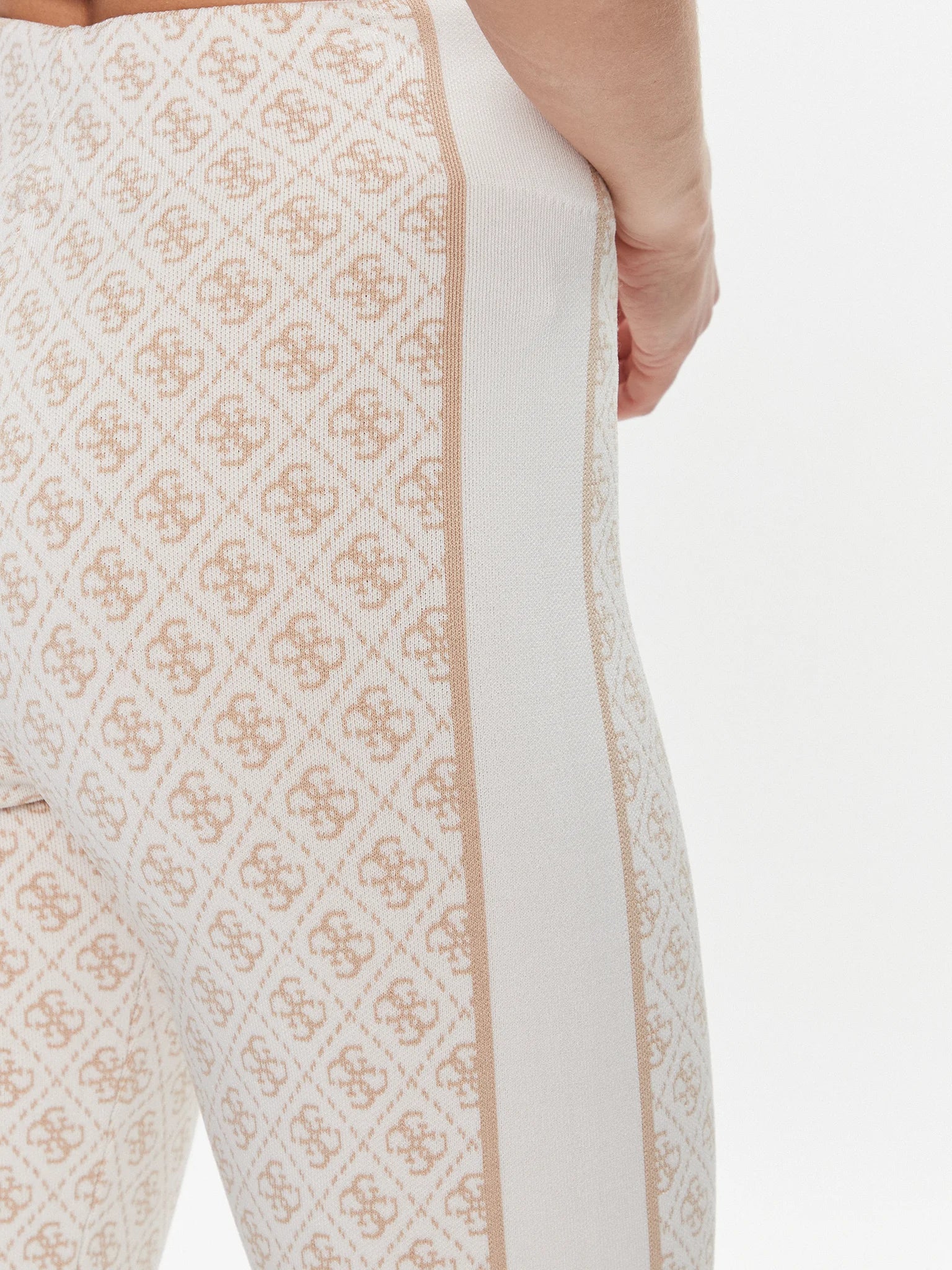 PANTALONE GUESS LISE 4G LOGO IN MAGLIA