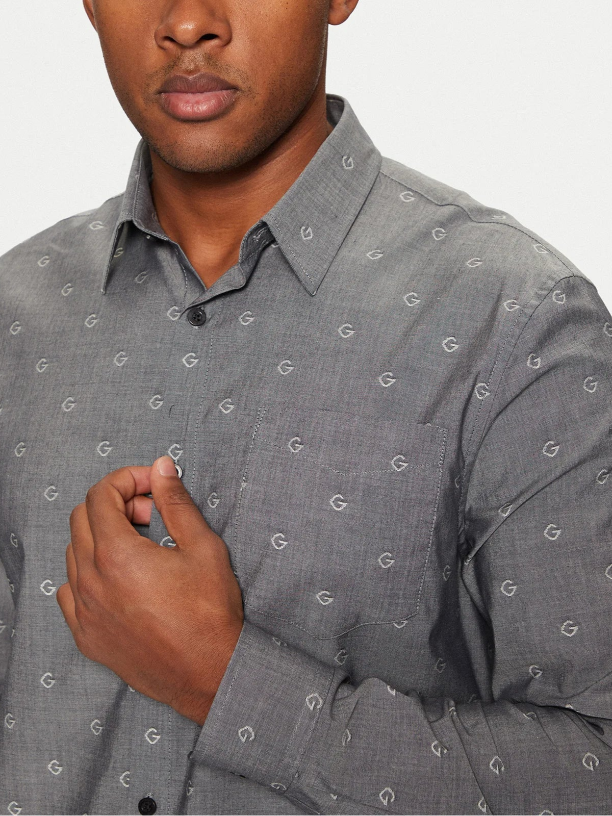 CAMICIA GUESS COLLINS ML