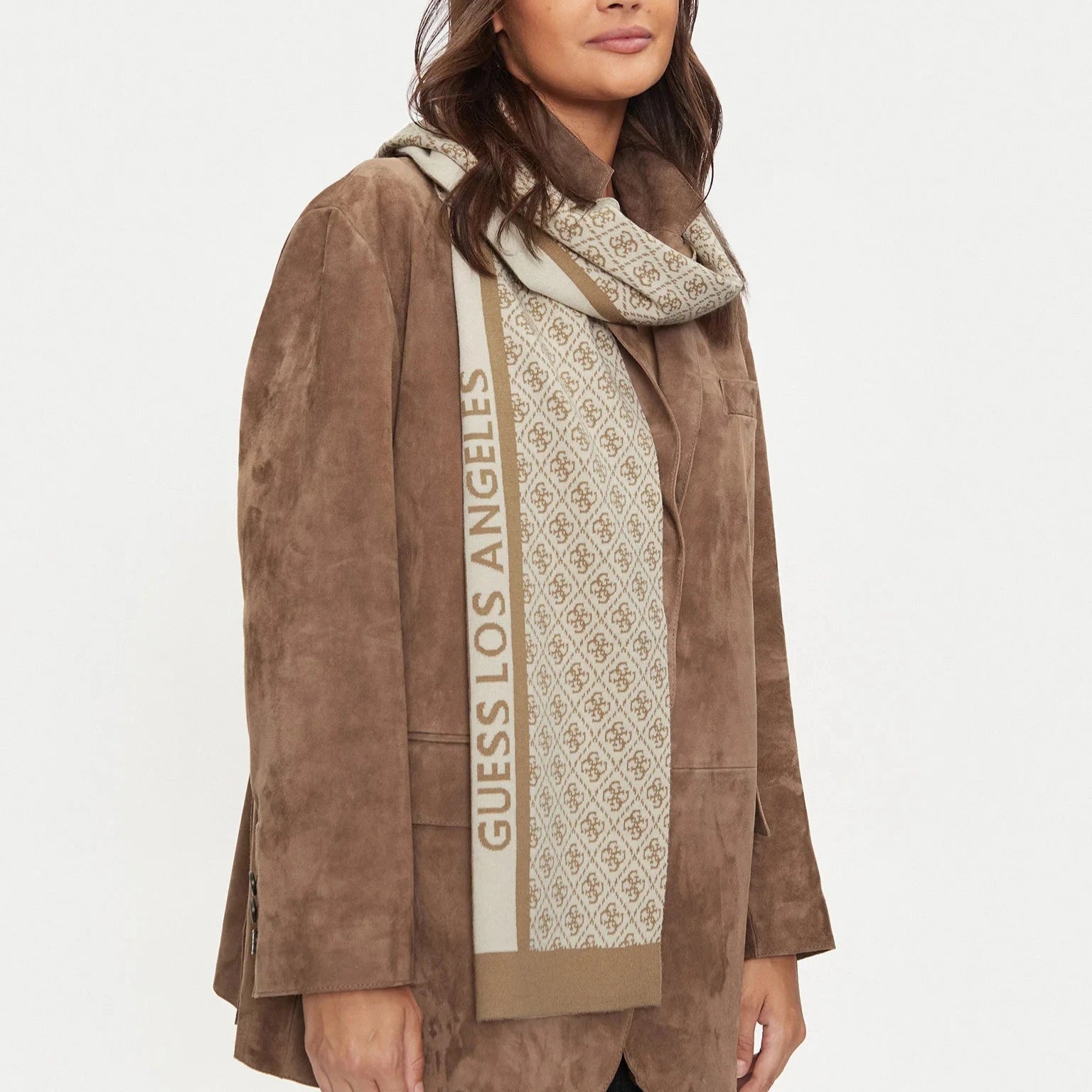 SCIARPA GUESS SEVYN LOGO