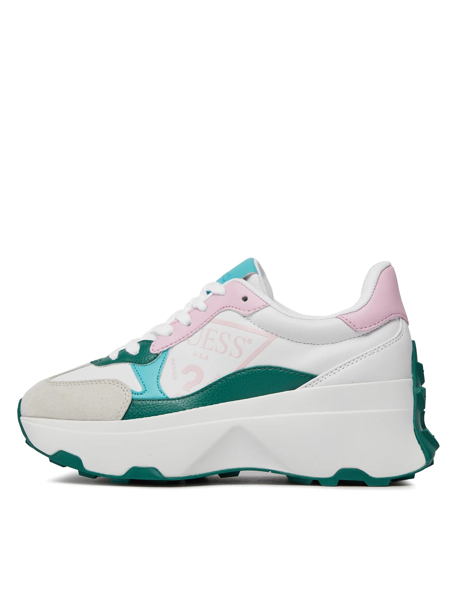 SCARPE GUESS CALEBB7 BIANCO GRIGIO