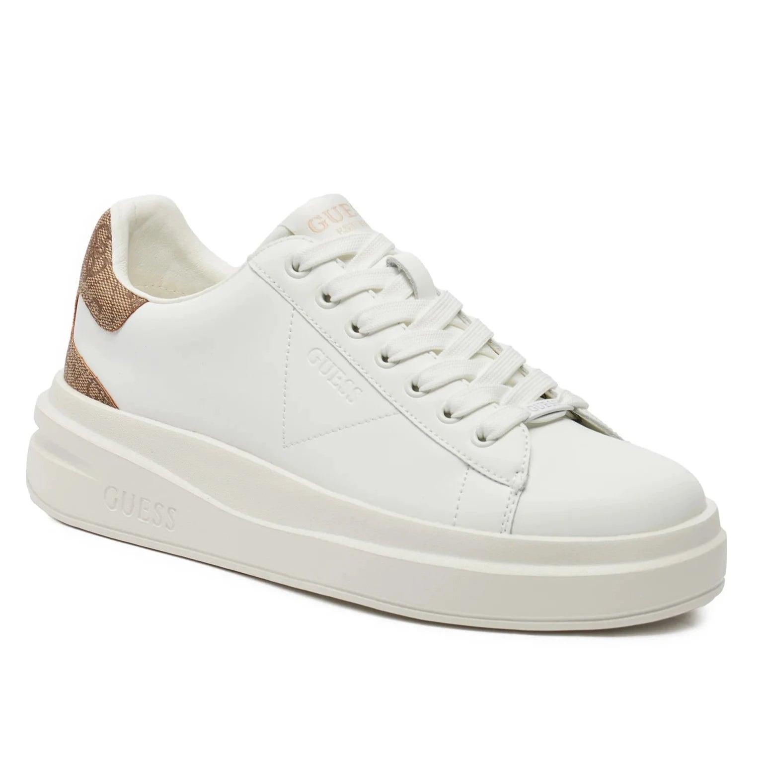 SCARPE GUESS ELBINA WHITE BEIGE
