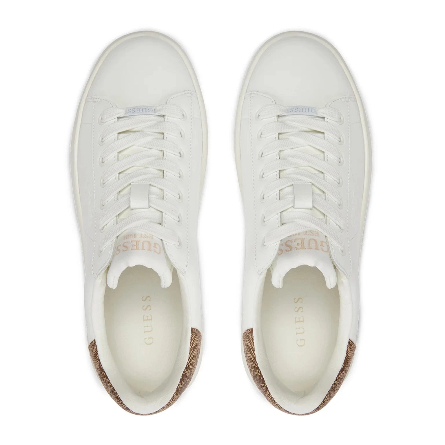 SCARPE GUESS ELBINA WHITE BEIGE
