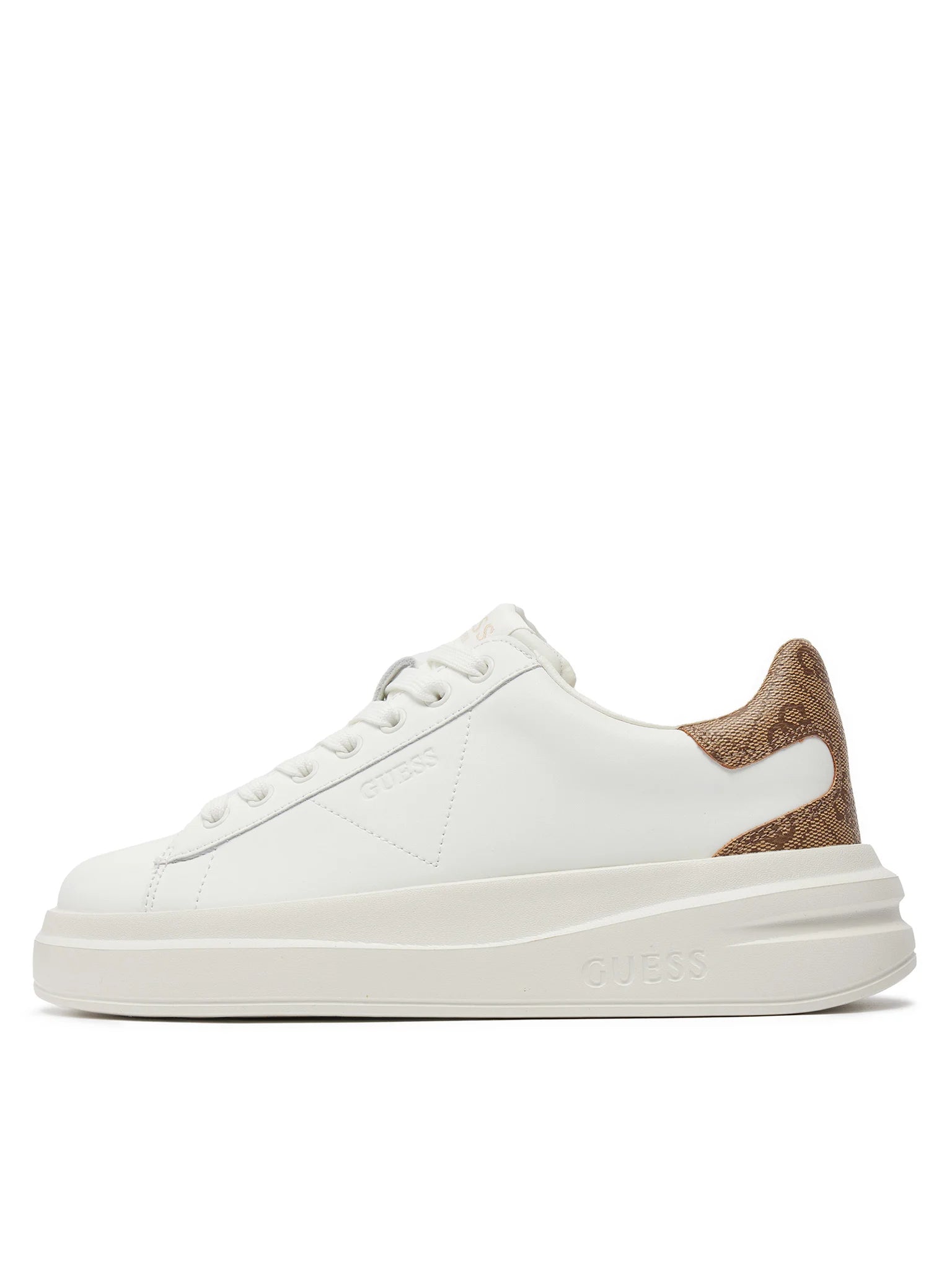 SNEAKERS GUESS ELBINA FONDO MQUEEN BIANCO