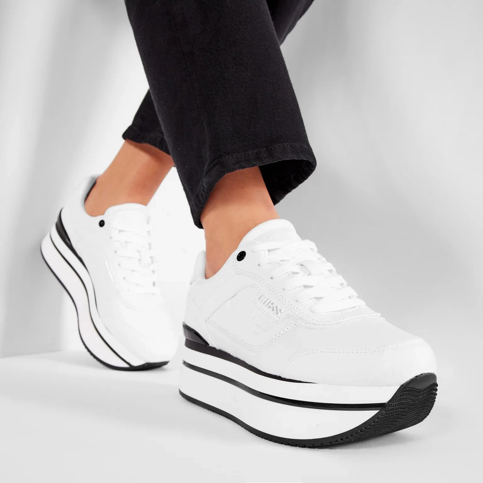 SNEAKERS GUESS HANSIN ACTIVE LADY BIANCO