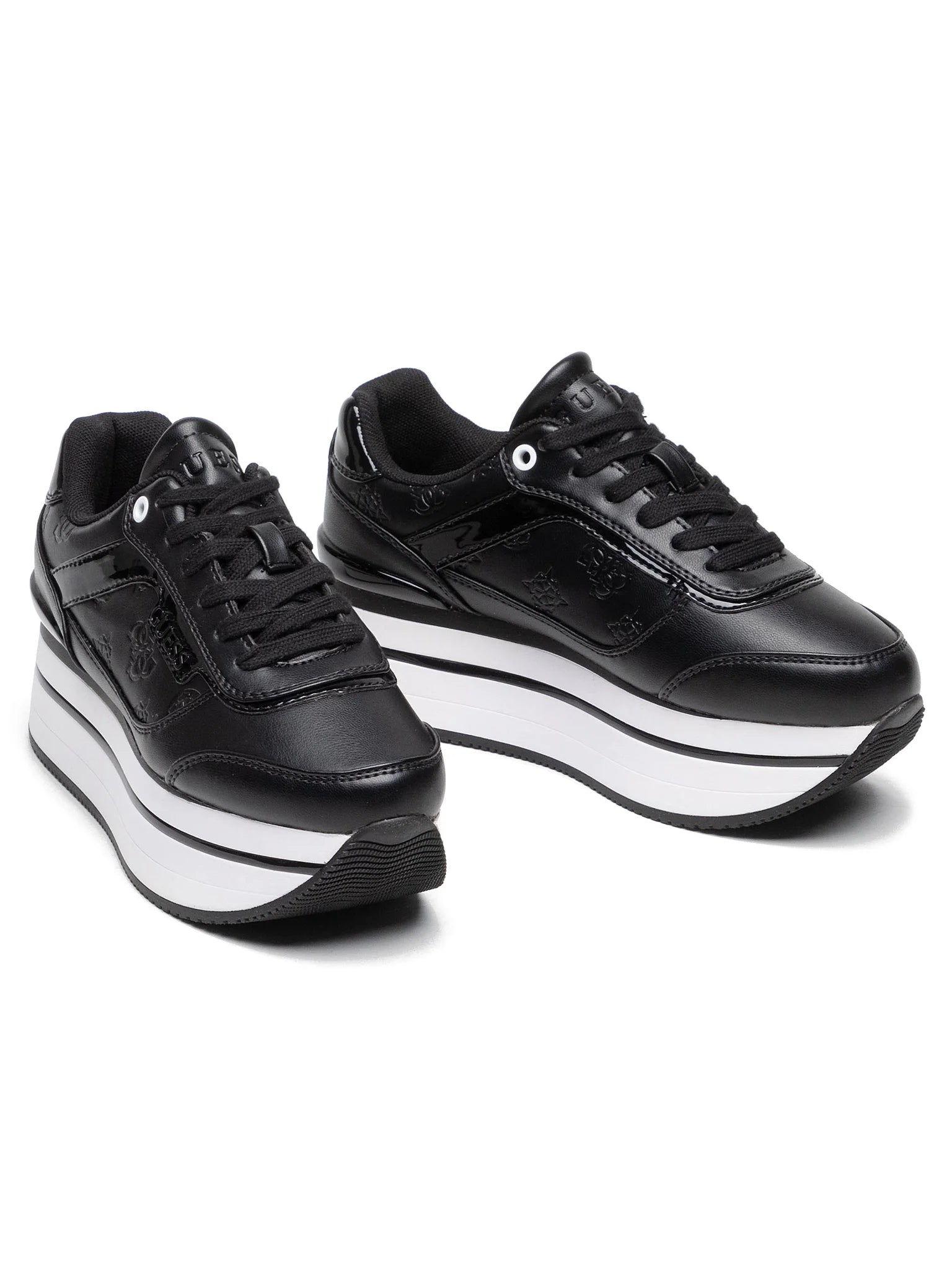 SNEAKERS GUESS HANSIN ACTIVE LADY NERO