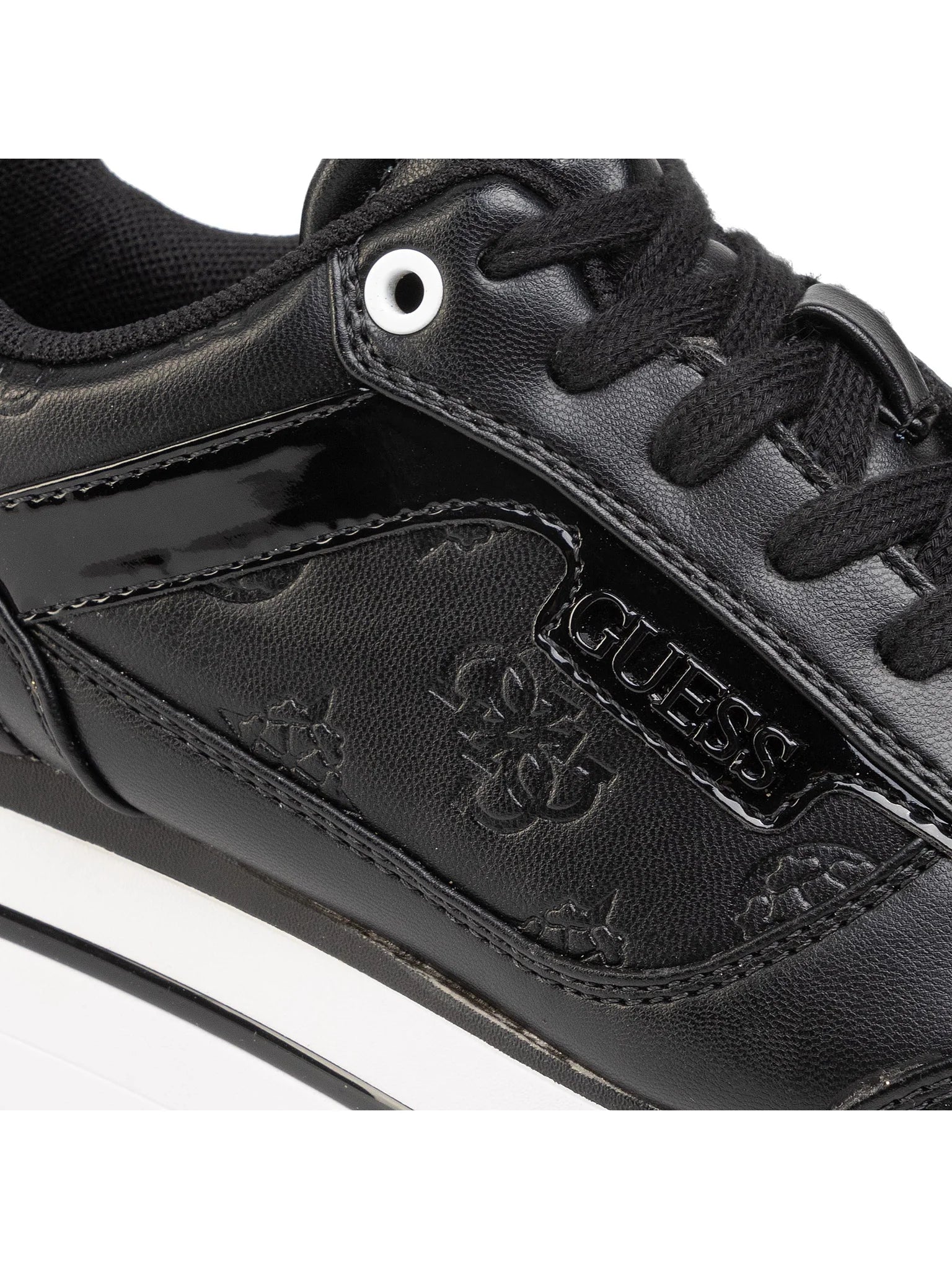 SNEAKERS GUESS HANSIN ACTIVE LADY NERO