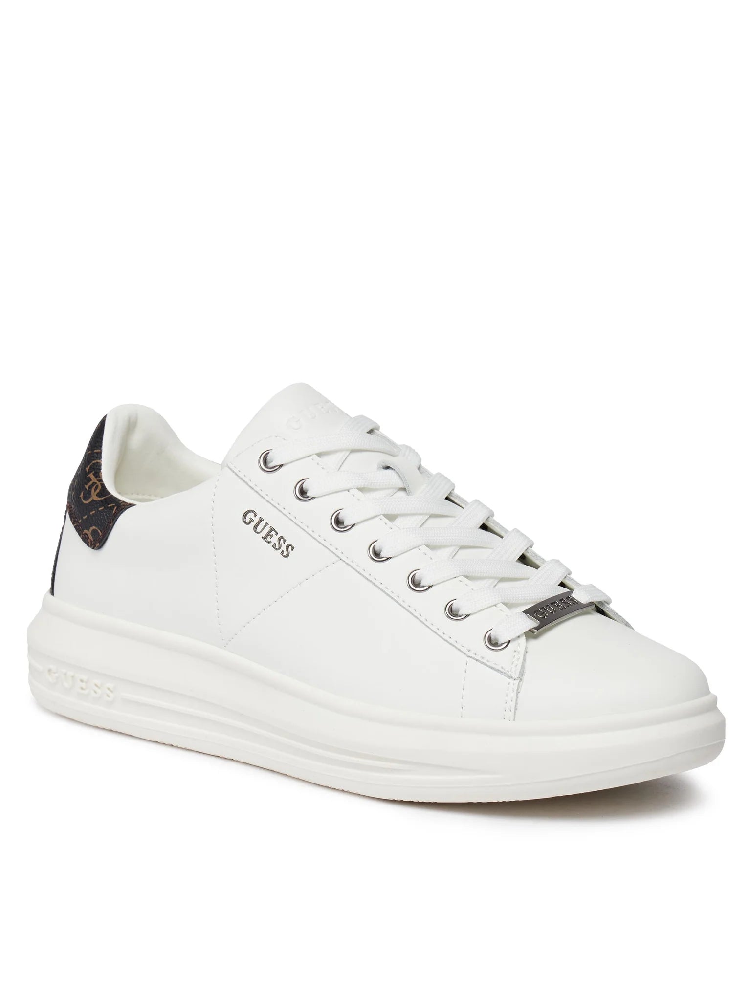 SCARPE GUESS VIBO MCQUEEN WHITE