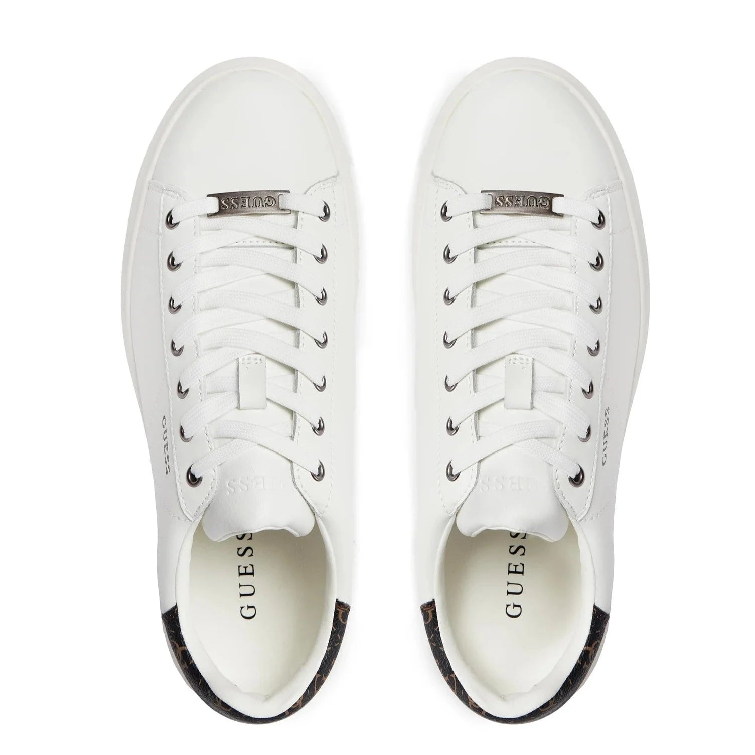 SCARPE GUESS VIBO MCQUEEN WHITE