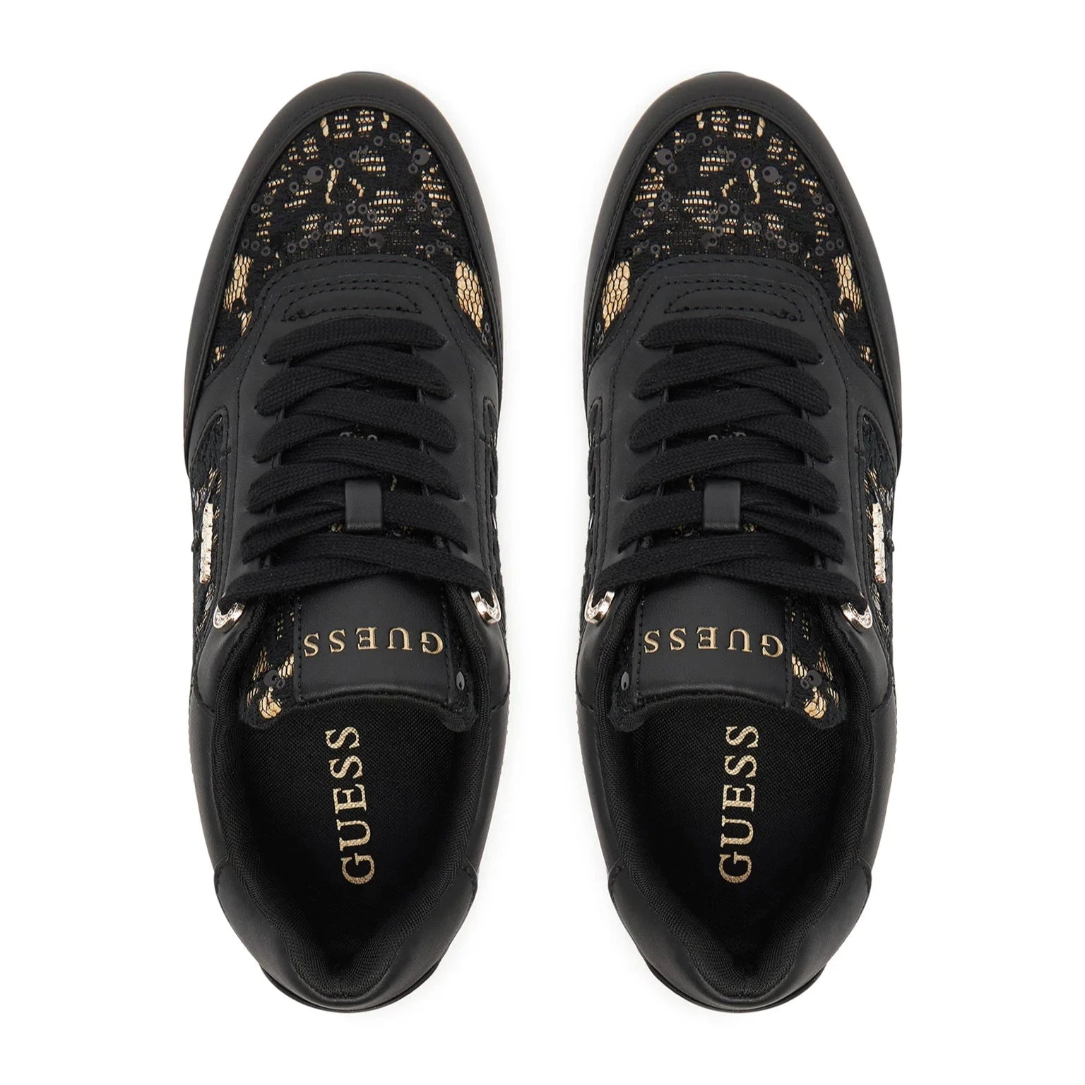 SCARPE GUESS CAMRIO8 PLATFORM NERO