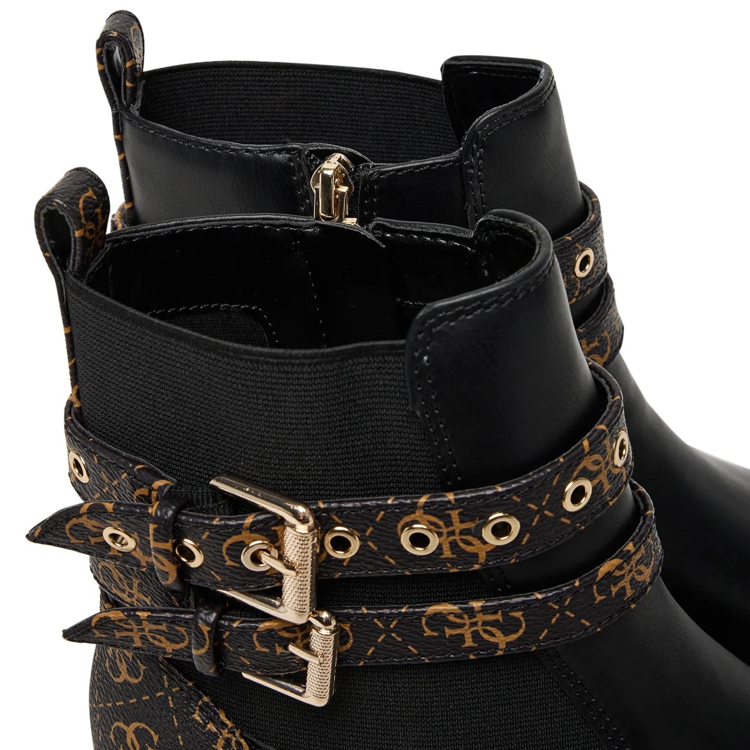 STIVALE GUESS SANDRINO BLACK BROWN