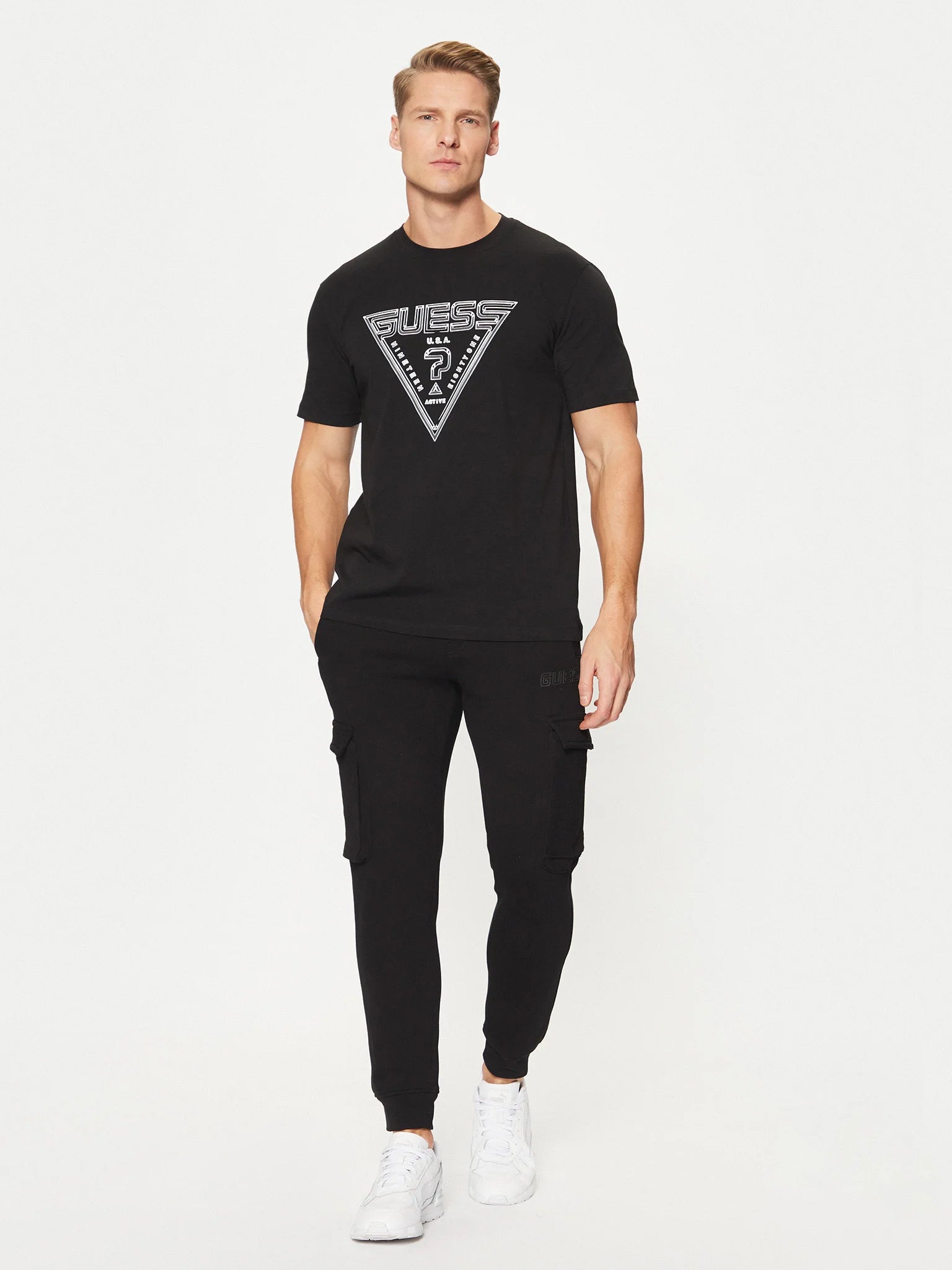 TSHIRT GUESS WESTLY MC