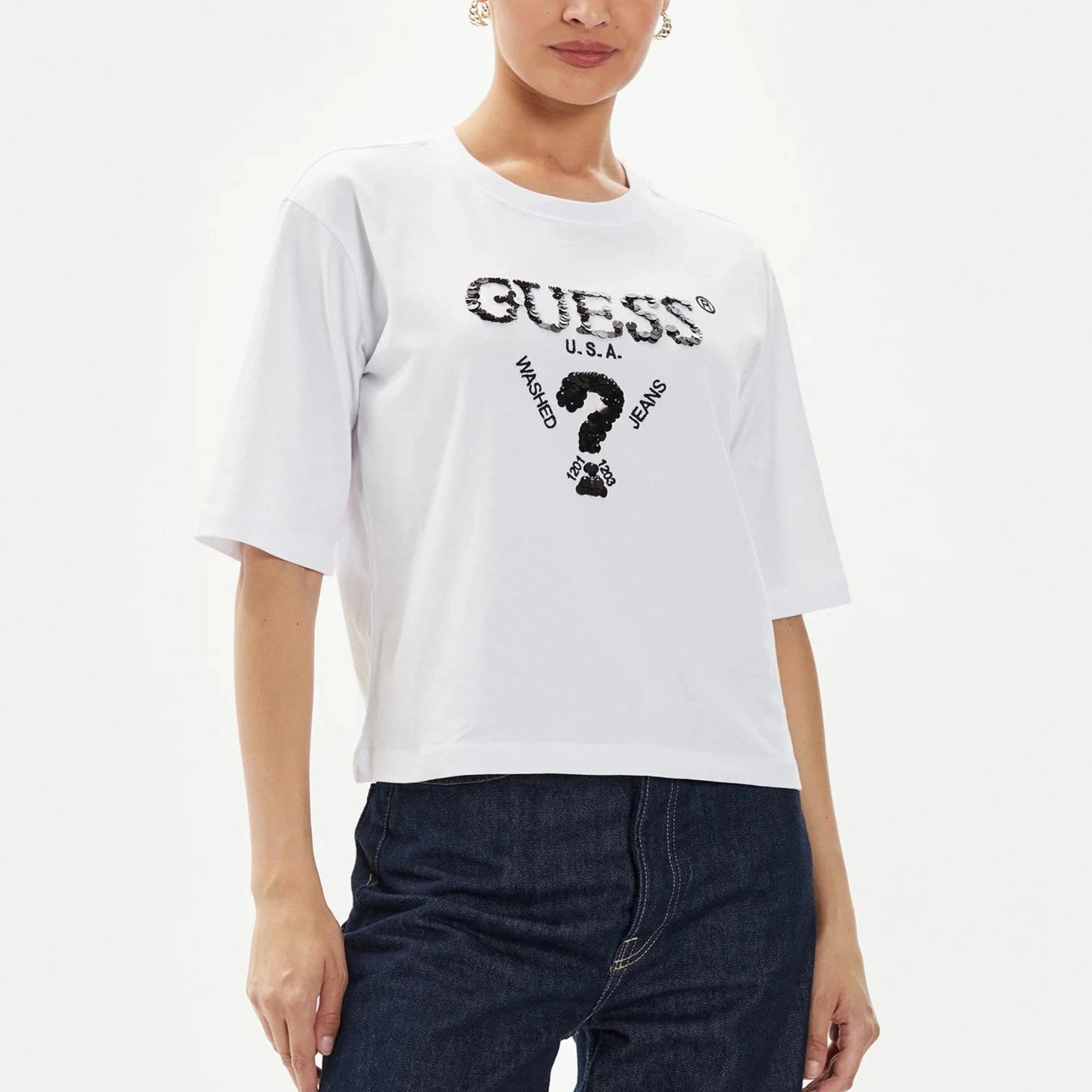 TSHIRT GUESS AURLIE BOXY TEE