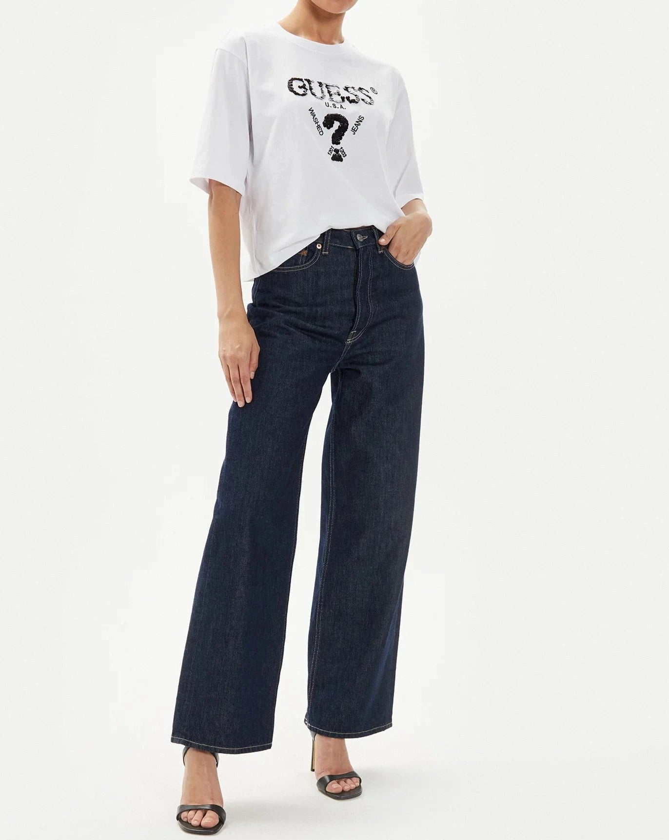 TSHIRT GUESS AURLIE BOXY TEE