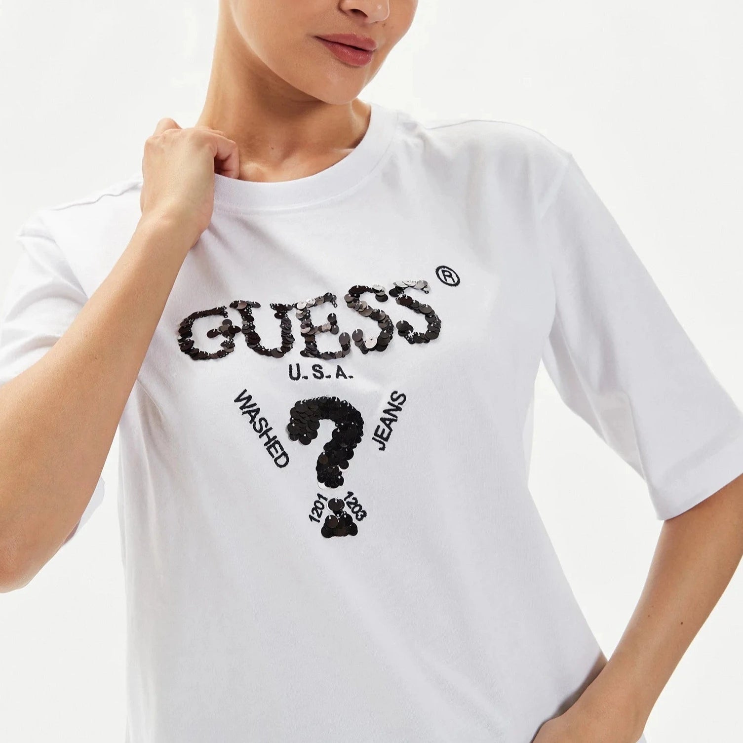 TSHIRT GUESS AURLIE BOXY TEE