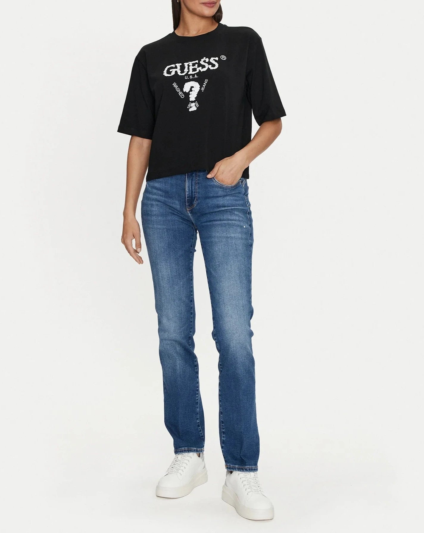 TSHIRT GUESS AURLIE BOXY TEE