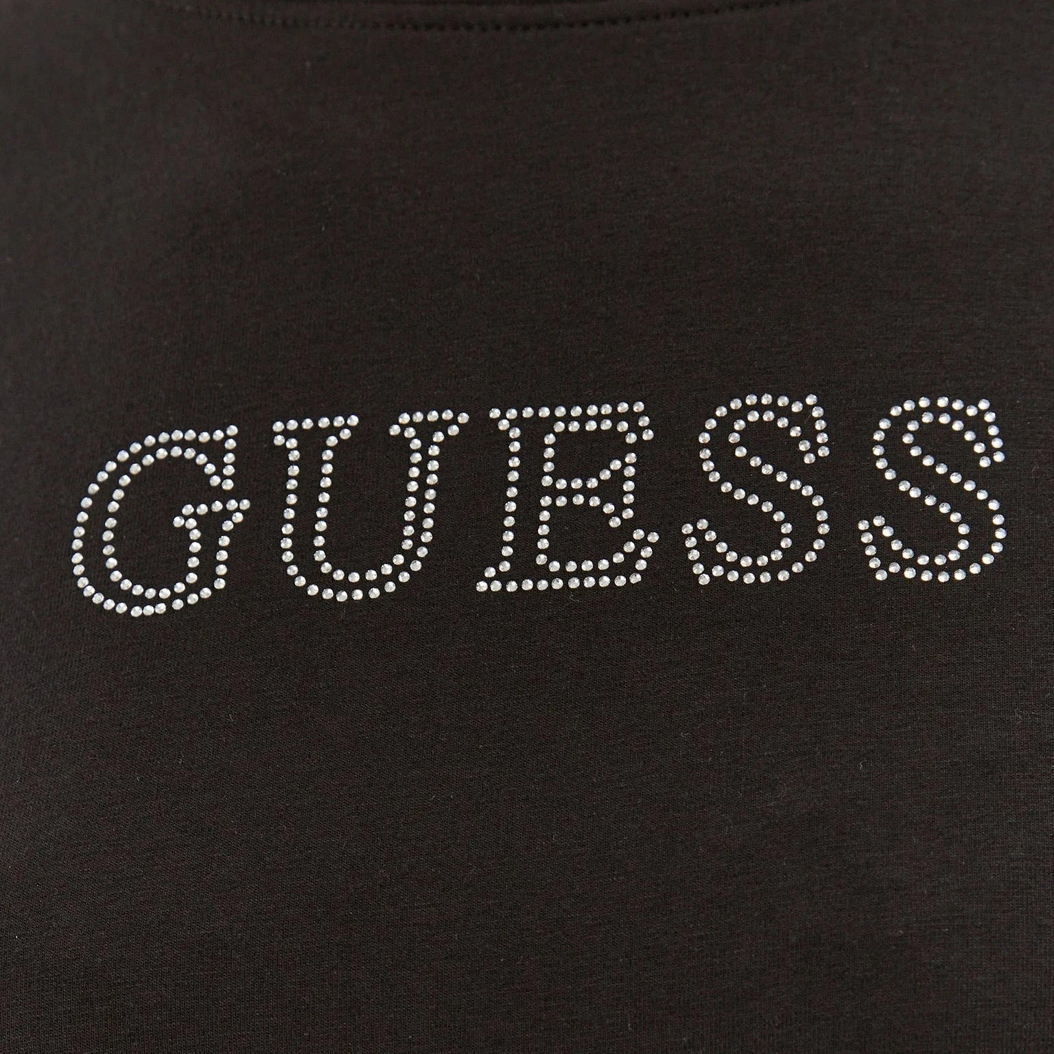 TSHIRT GUESS BRIANA MC LOGO SVAROWSKI REGULAR FIT