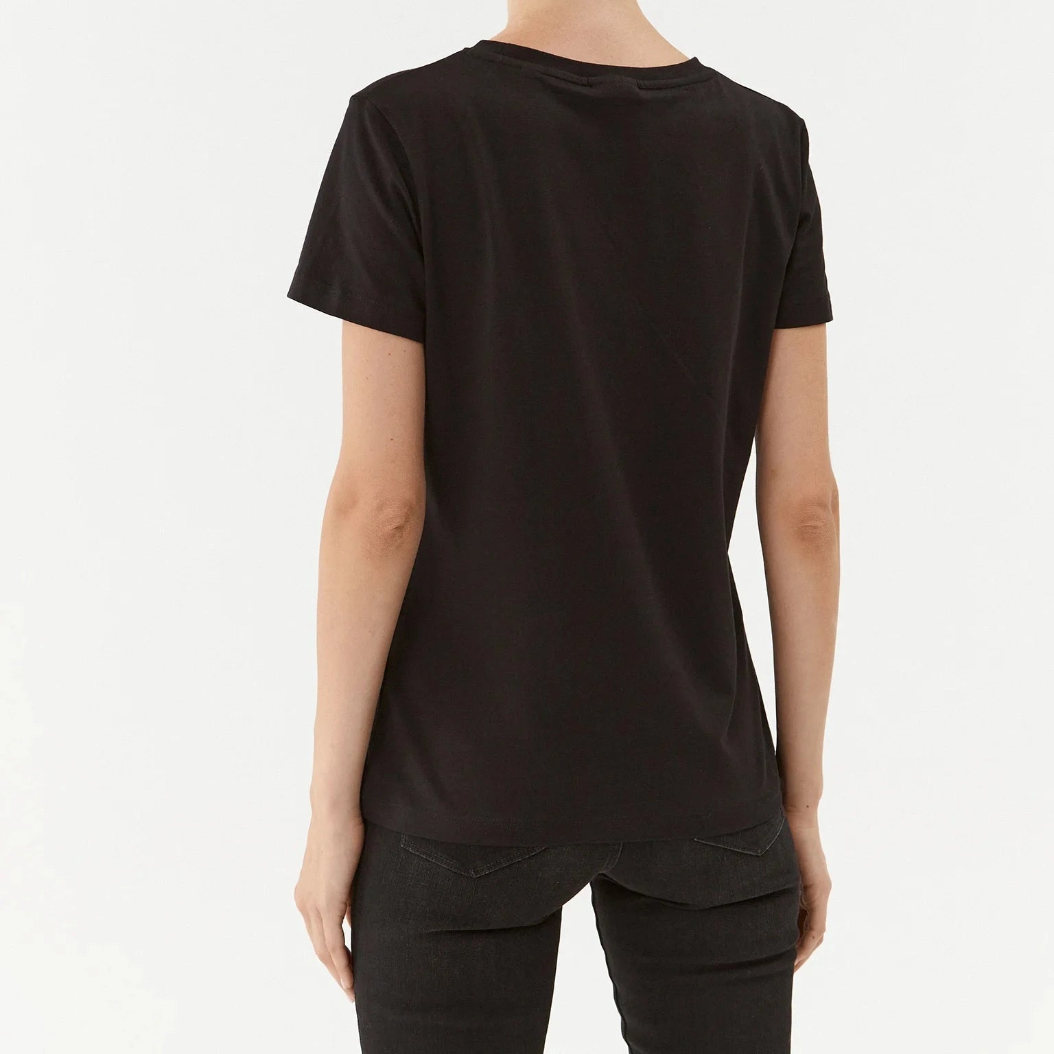 TSHIRT GUESS BRIANA MC LOGO SVAROWSKI REGULAR FIT