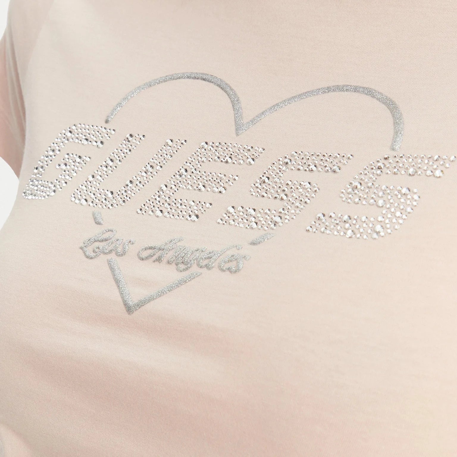 TSHIRT GUESS NARCISO MC LOGO LOVE REG FIT
