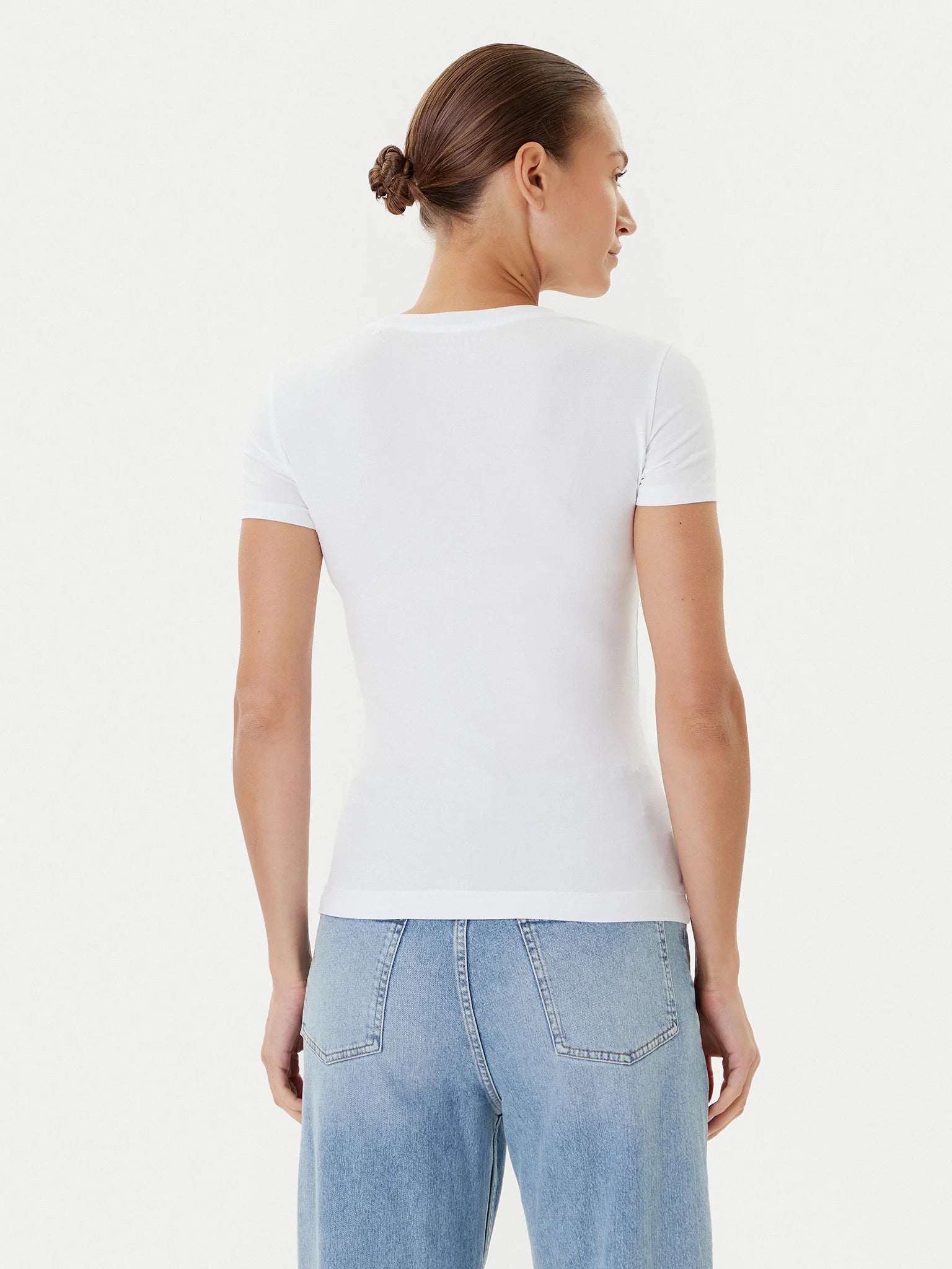TSHIRT GUESS TRIANGLE PALM SLIM FIT