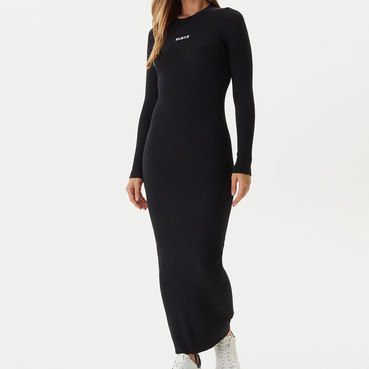 ABITO GUESS VESTITO LUNGO FLAMINIA ML RIBBED